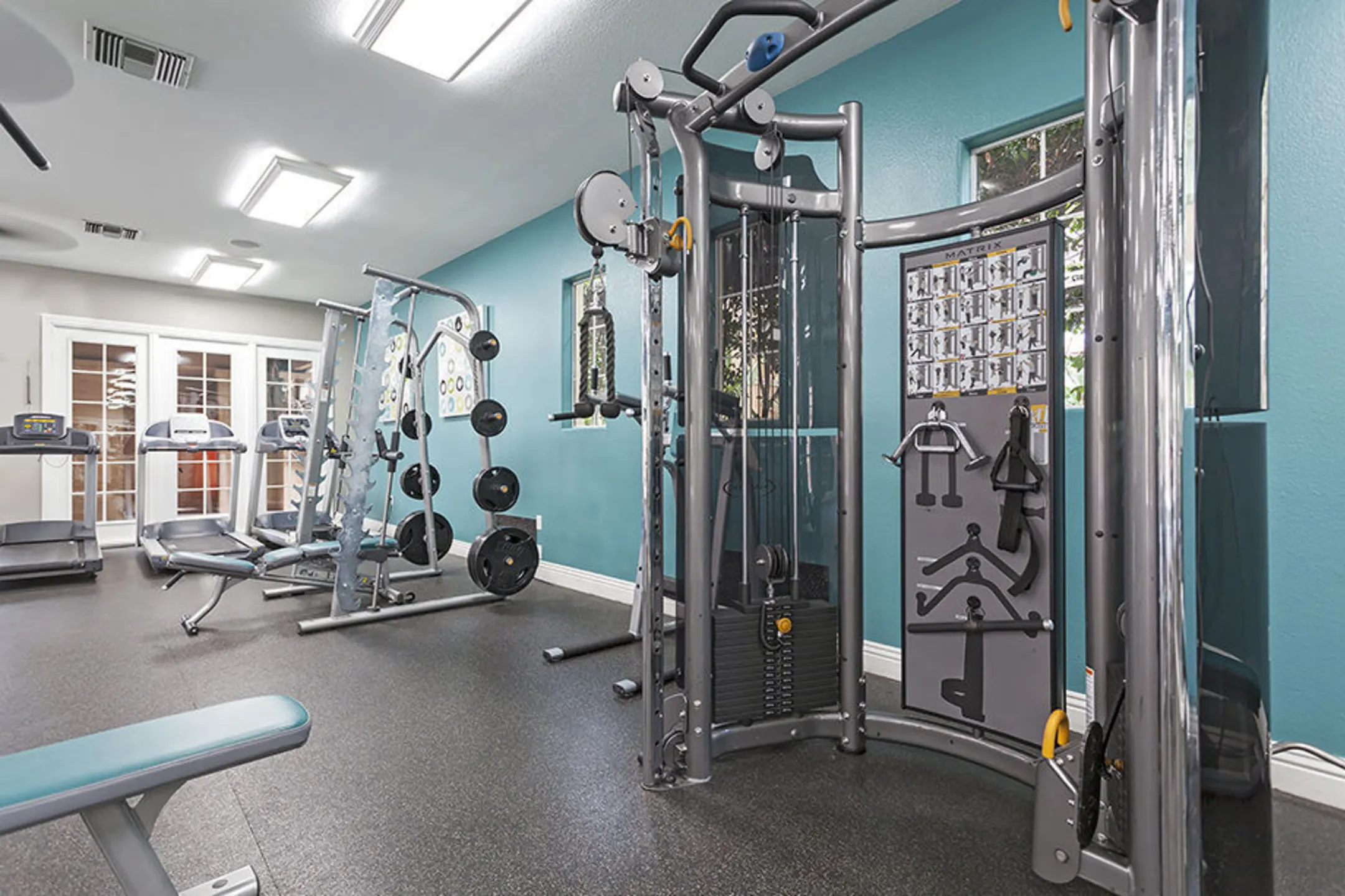 Fitness Weight Room - Camden Crown Valley - Mission Viejo, CA