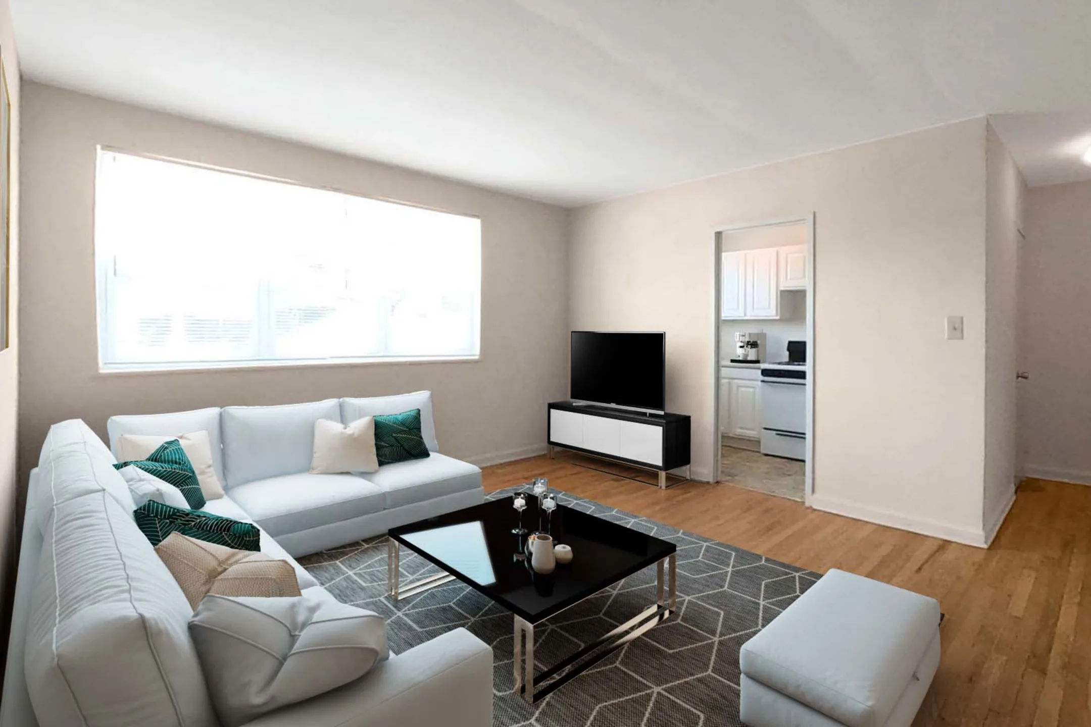 Living Room - Roland Park Apartments - Washington, DC