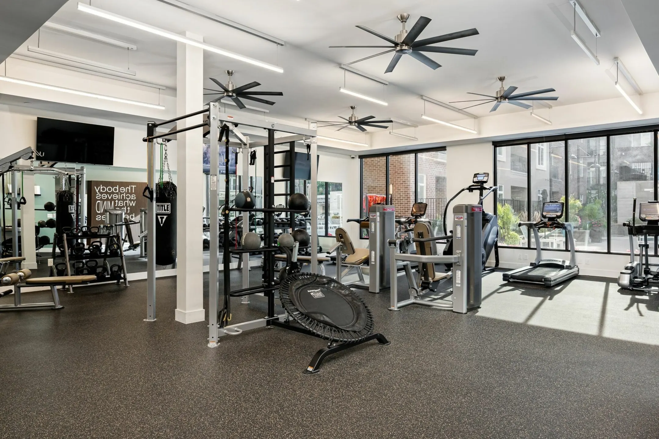 Fitness Weight Room - The Domain at City Center - Lenexa, KS
