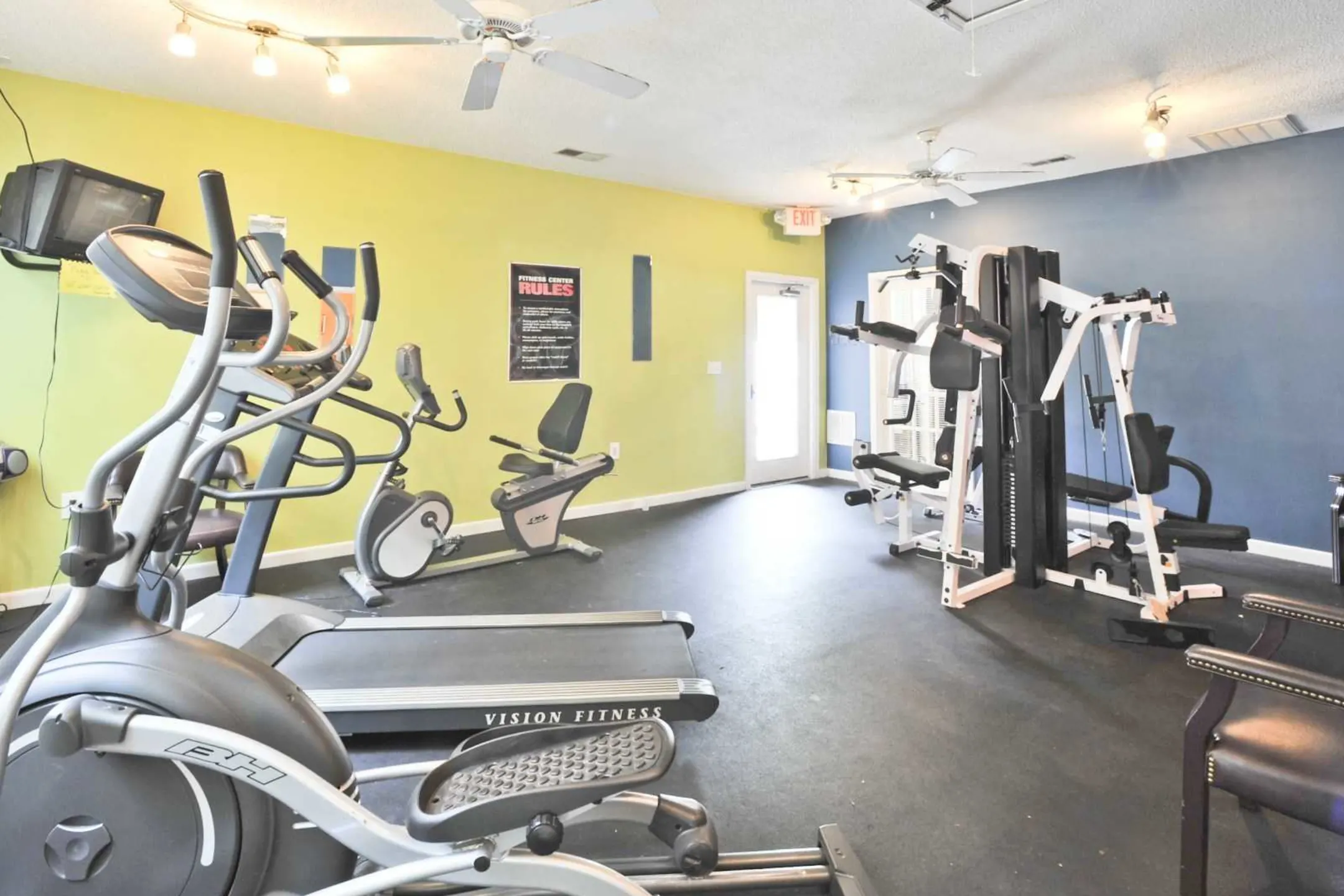 Fitness Weight Room - Princeton Terrace - Greensboro, NC
