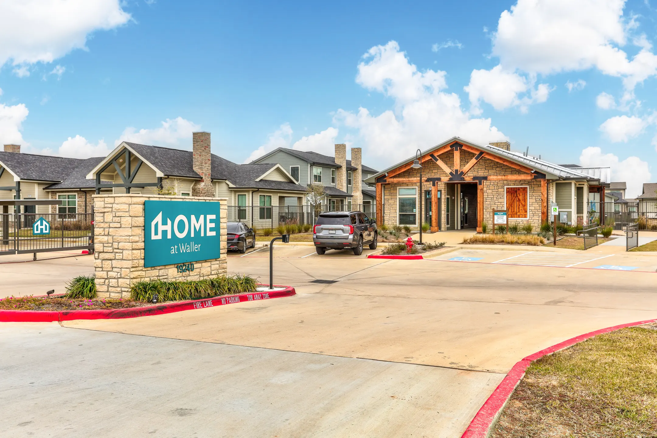 Community Signage - Home at Waller - Waller, TX
