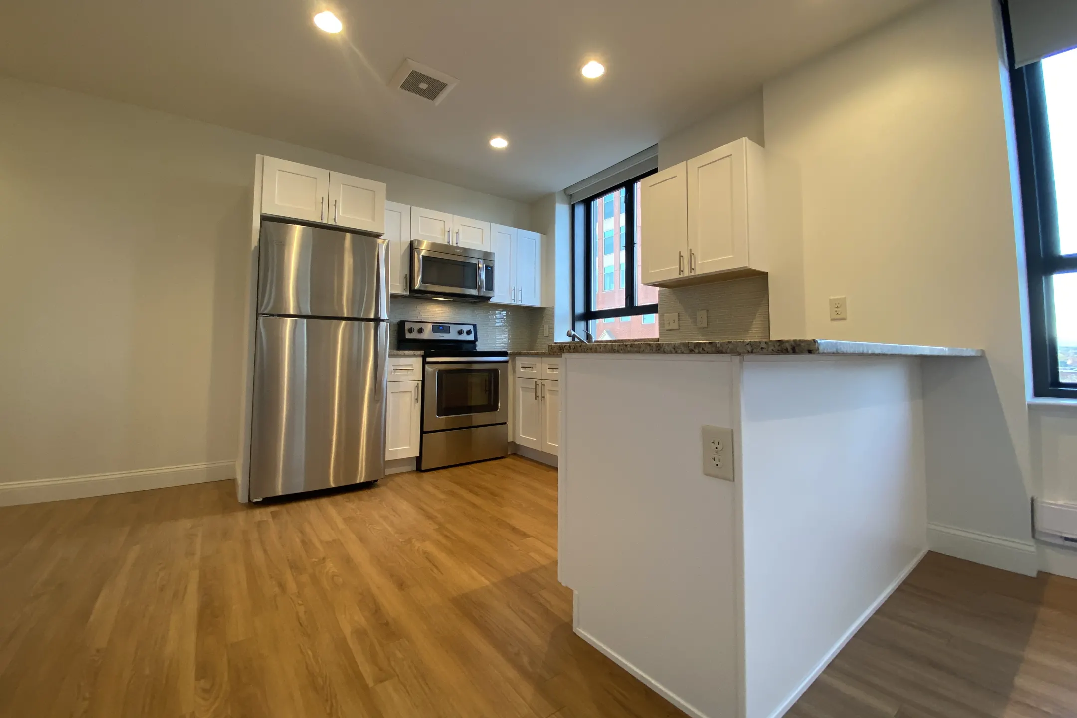 Kitchen - Red Oak at 875 Elm Street Apartments - Manchester, NH