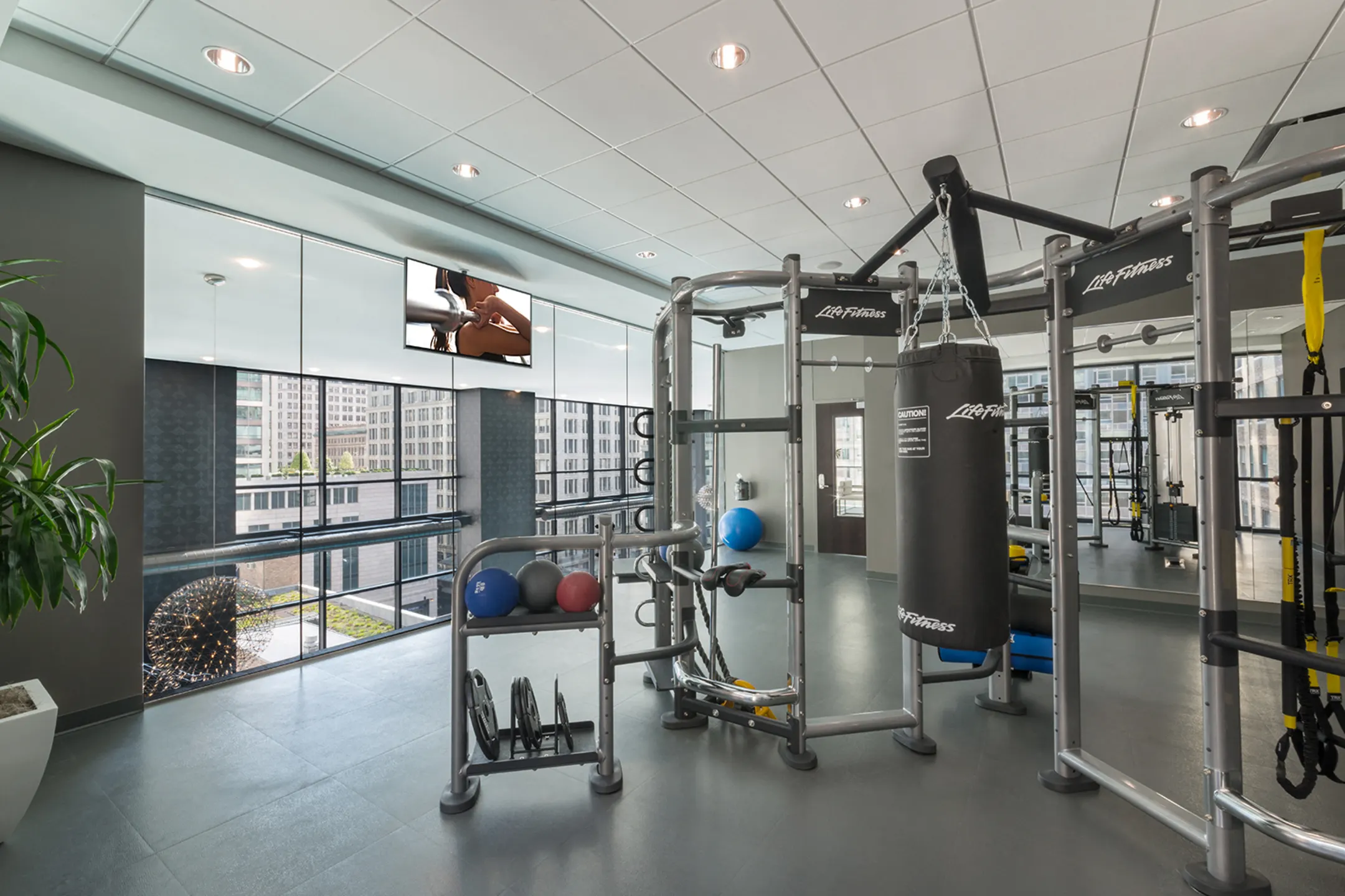 Fitness Weight Room - 73 East Lake - Chicago, IL