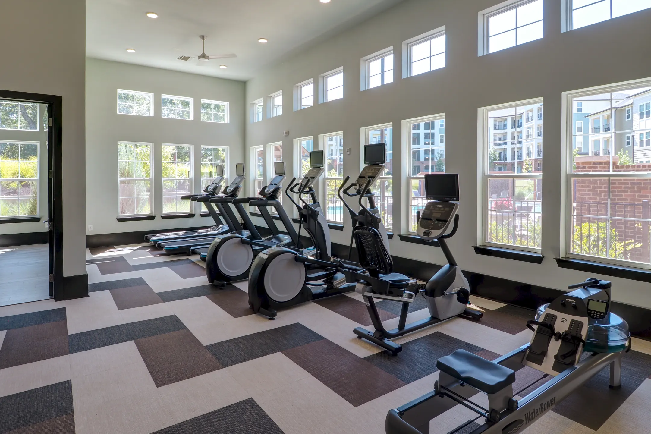 Fitness Weight Room - Trailside Verdae Apartments - Greenville, SC