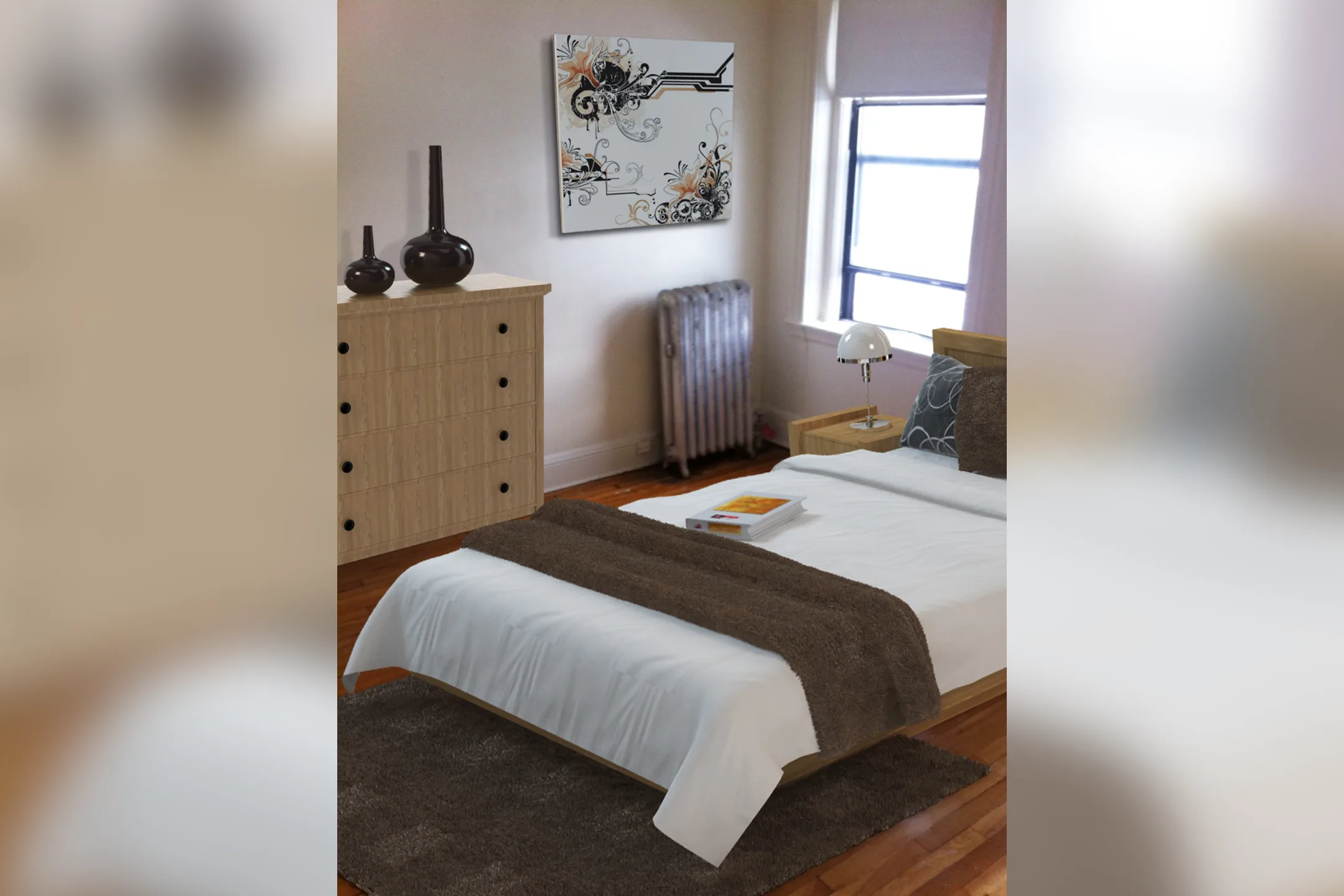 Bedroom - Commonwealth Apartments - Allston, MA