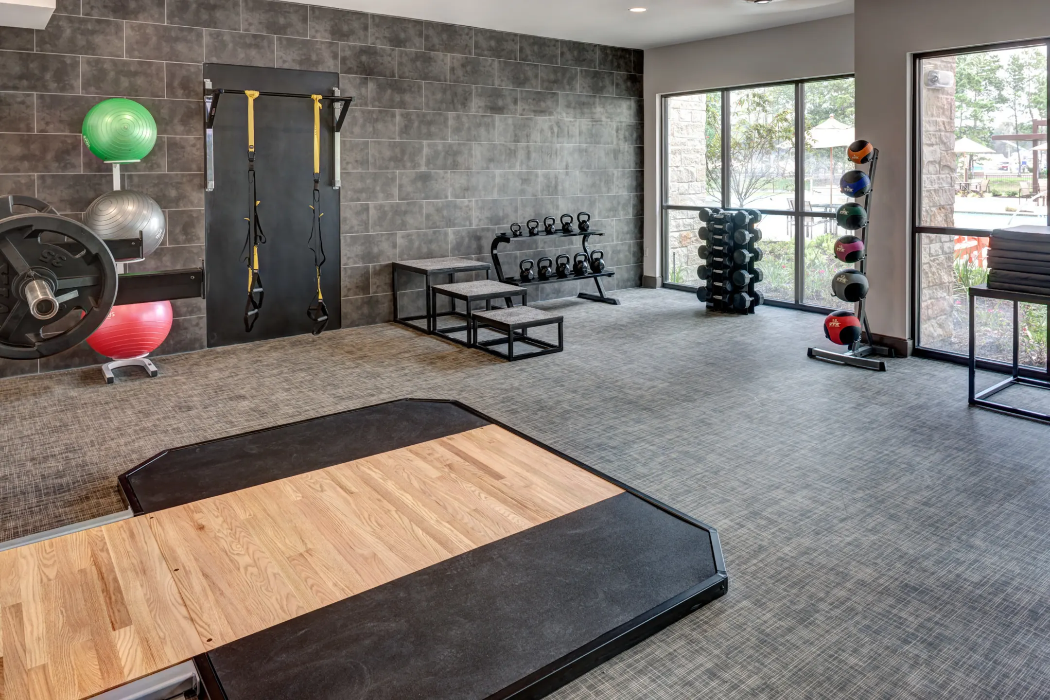 Fitness Weight Room - Olympus Auburn Lakes - Spring, TX