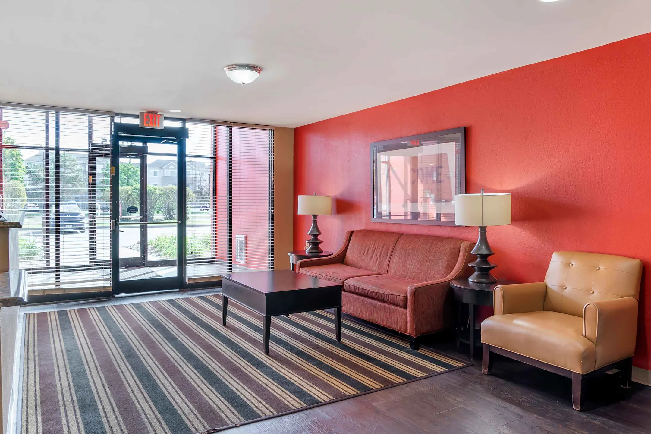 Living Room - Furnished Studio - Detroit - Warren - Warren, MI