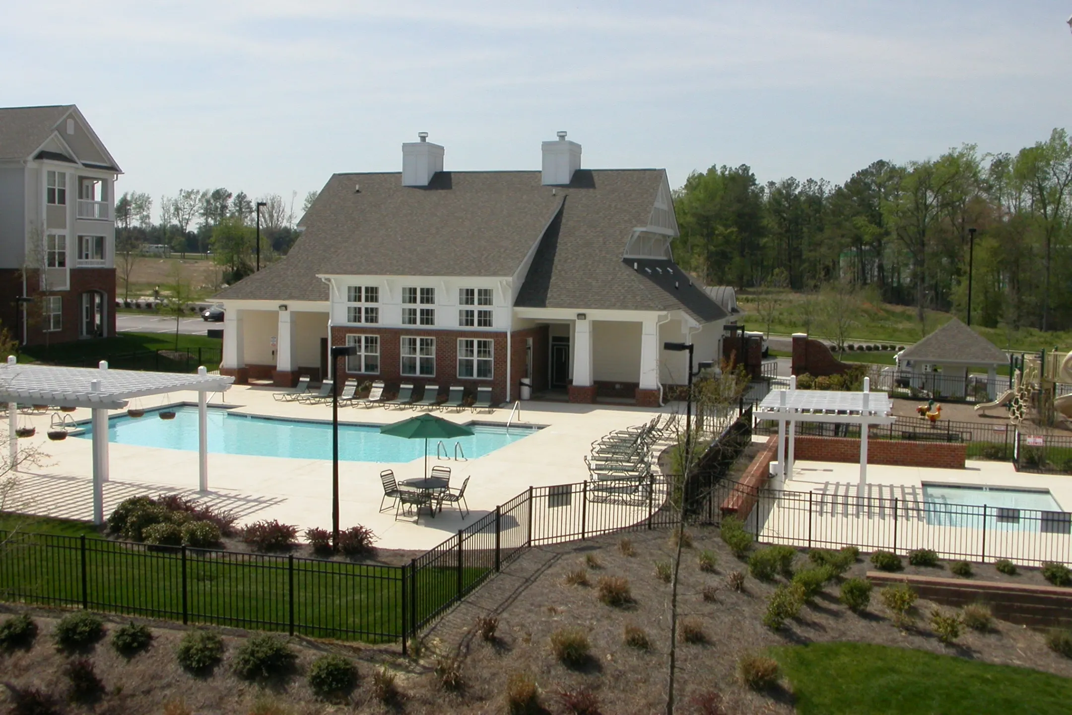 Pool - Falls Creek Apartments & Townhomes - Raleigh, NC
