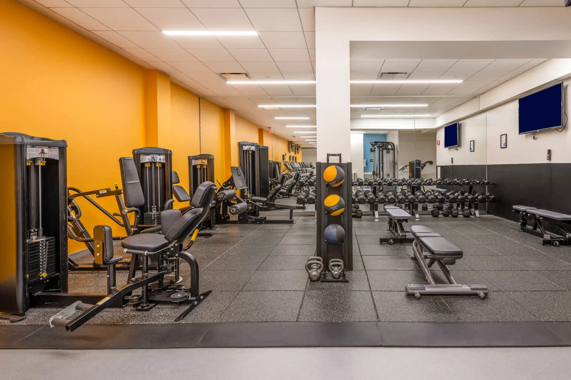 Fitness Weight Room - The Towers at Longfellow - Boston, MA