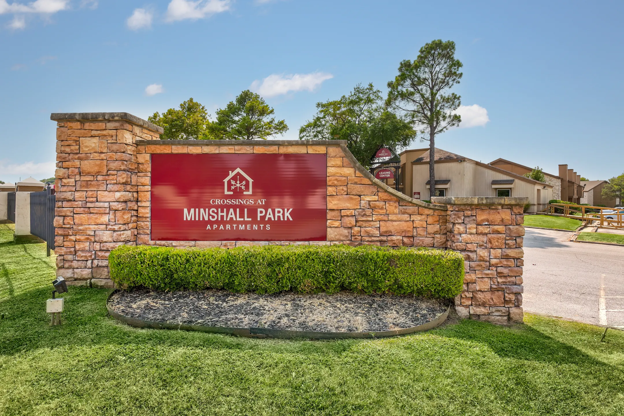 Community Signage - Crossings at Minshall Park - Tulsa, OK