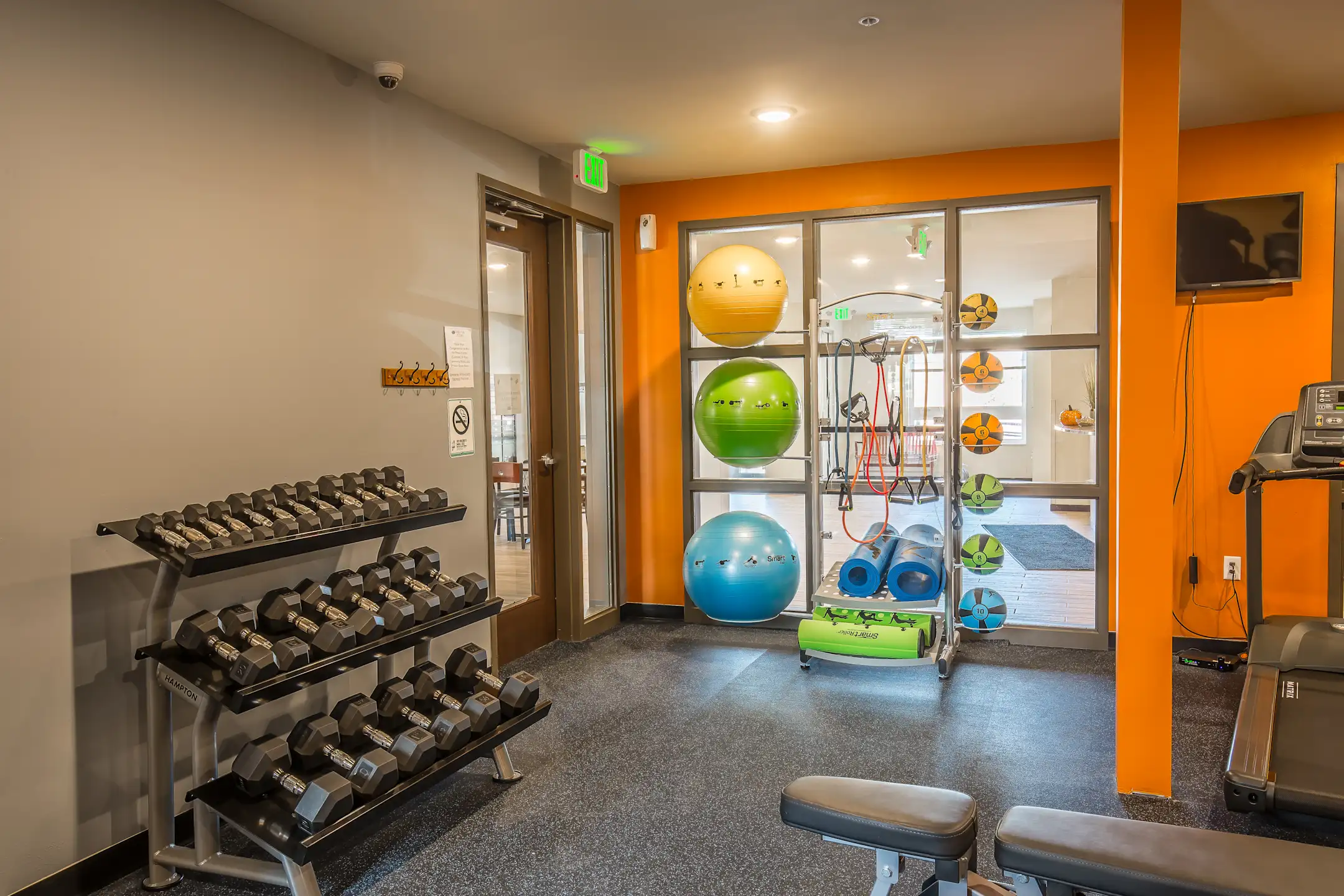 Fitness Weight Room - Veritas Village - Madison, WI