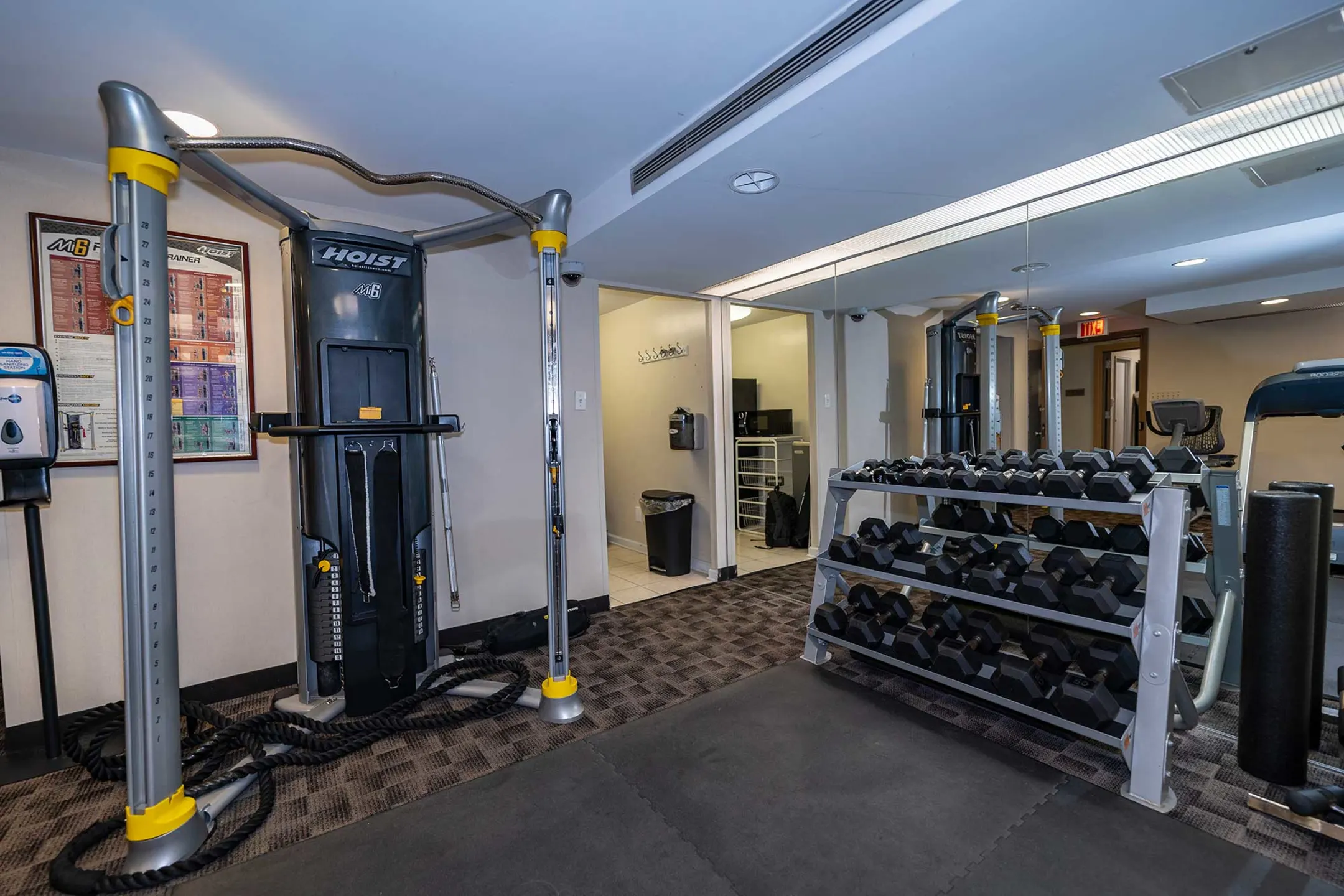 Fitness Weight Room - 2112 New Hampshire Avenue Apartments - Washington, DC