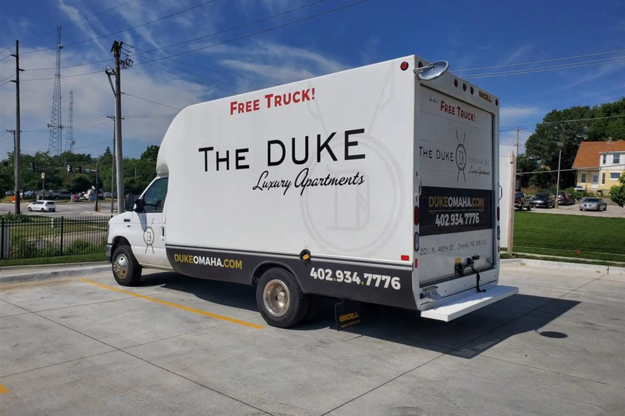 Community Signage - The Duke Omaha - Omaha, NE