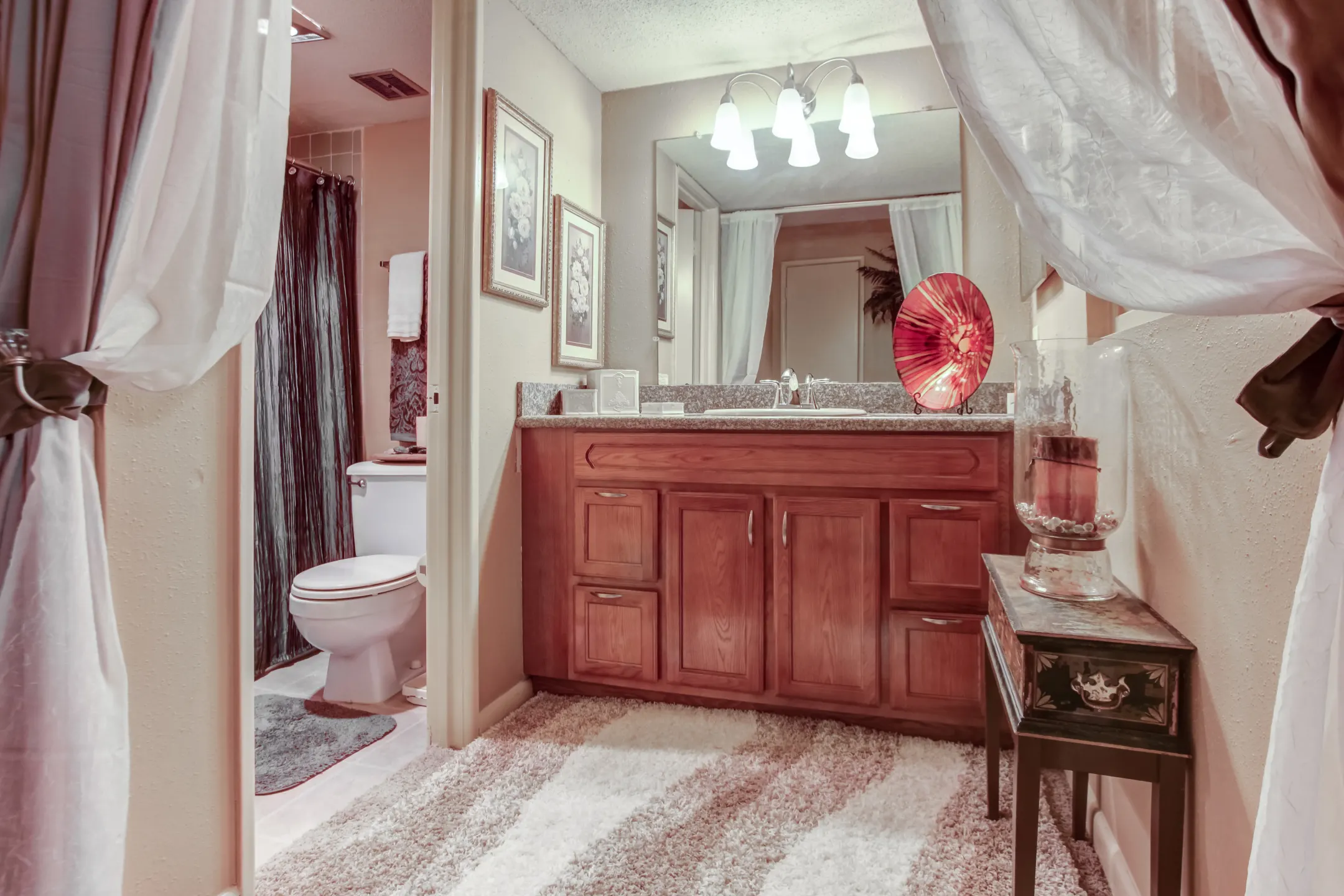 Bathroom - Cypress Trace Apartments - New Orleans, LA