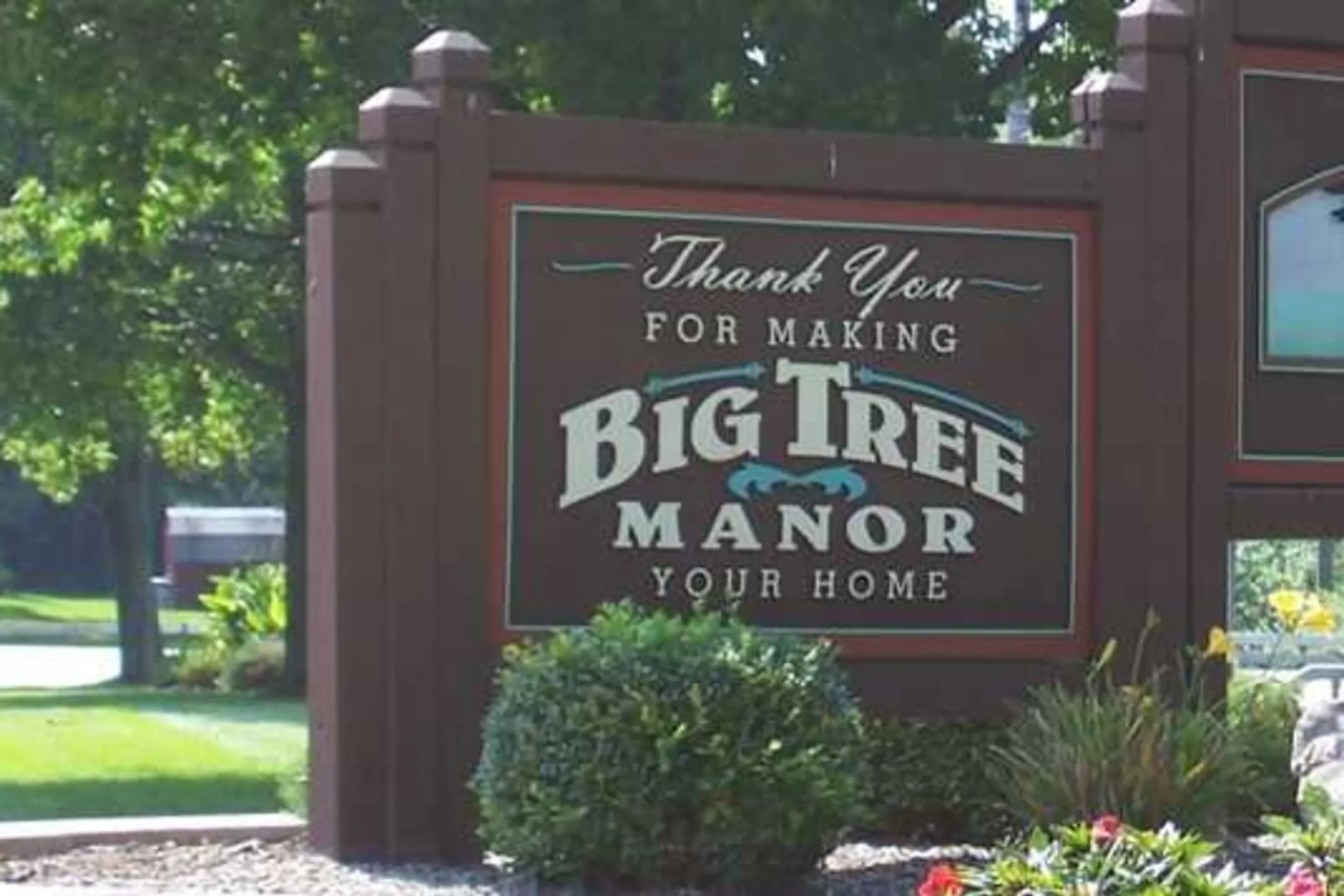Community Signage - Big Tree Manor - Orchard Park, NY