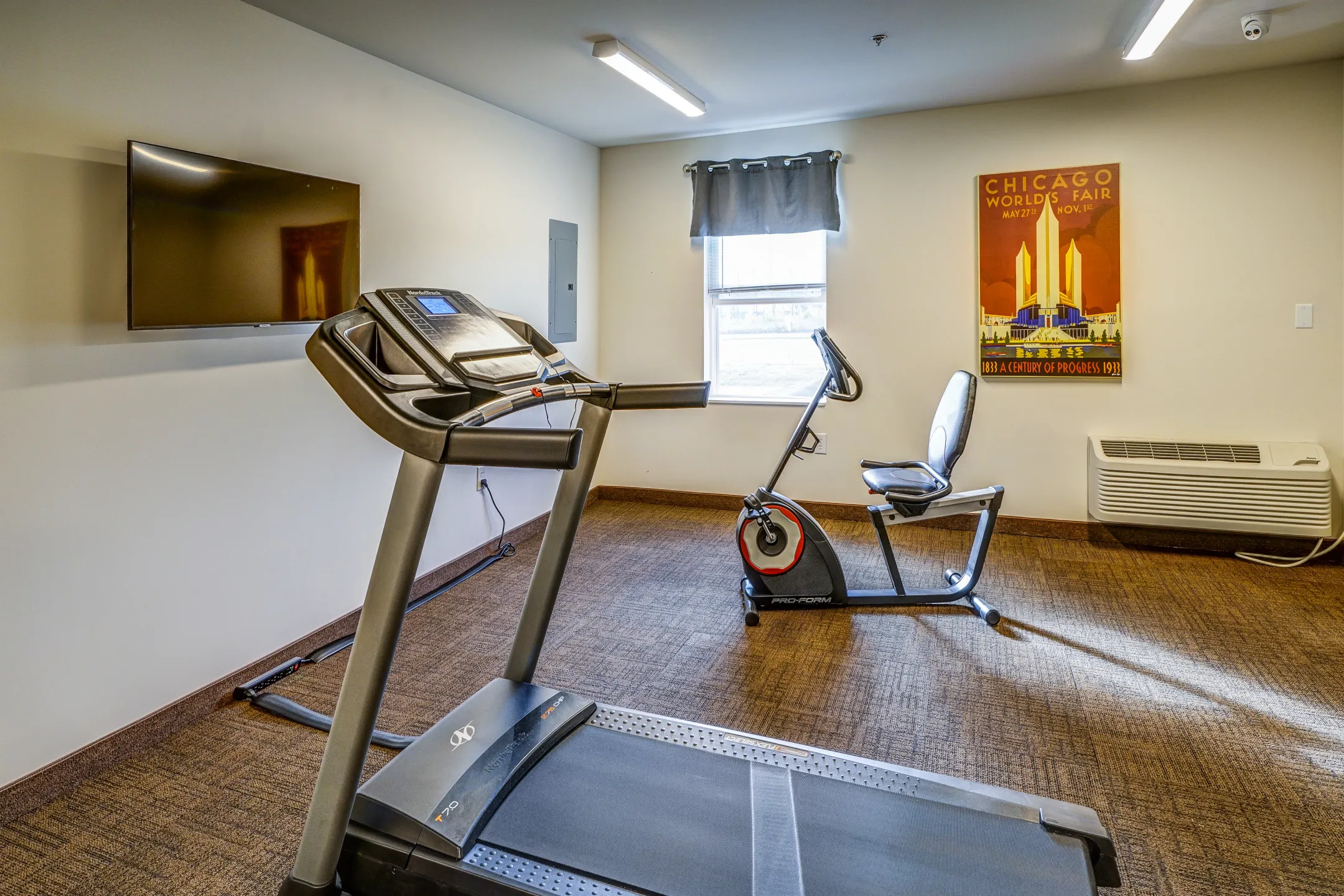 Fitness Weight Room - Pleasant Run Senior Apartments - Indianapolis, IN