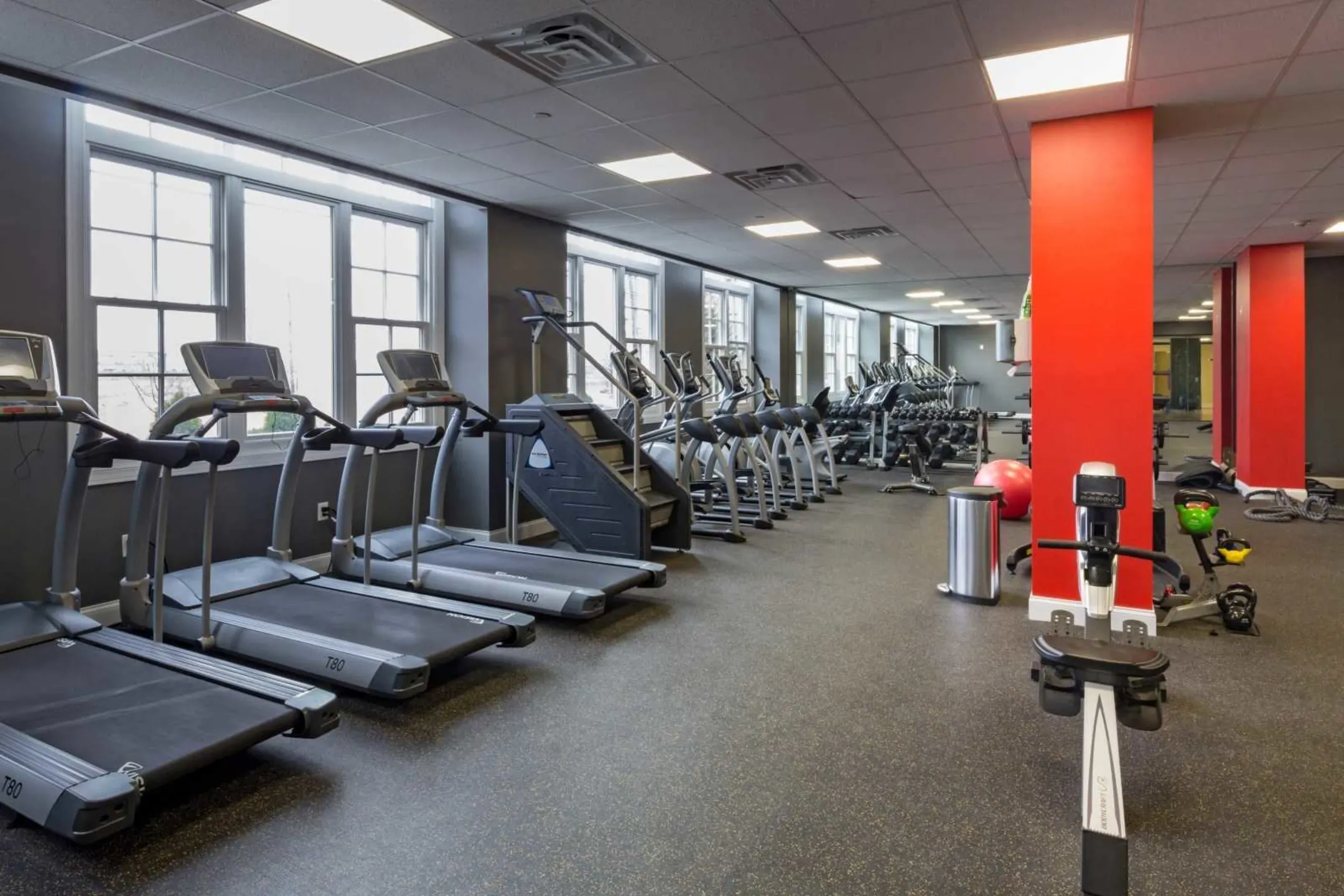 Fitness Weight Room - The Alexander - Edgewater, NJ