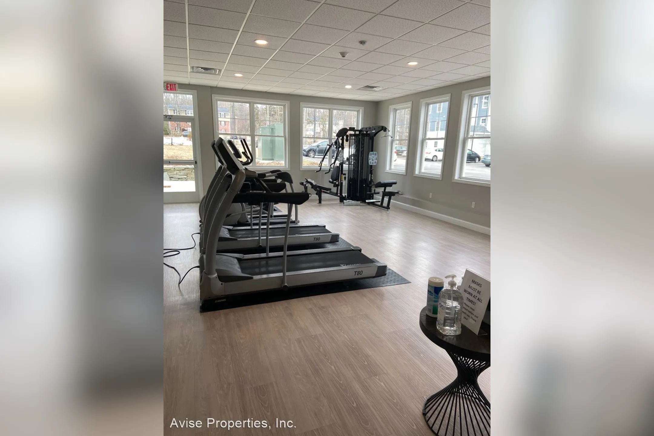 Fitness Weight Room - Residences at MacGregor Cut - Londonderry, NH
