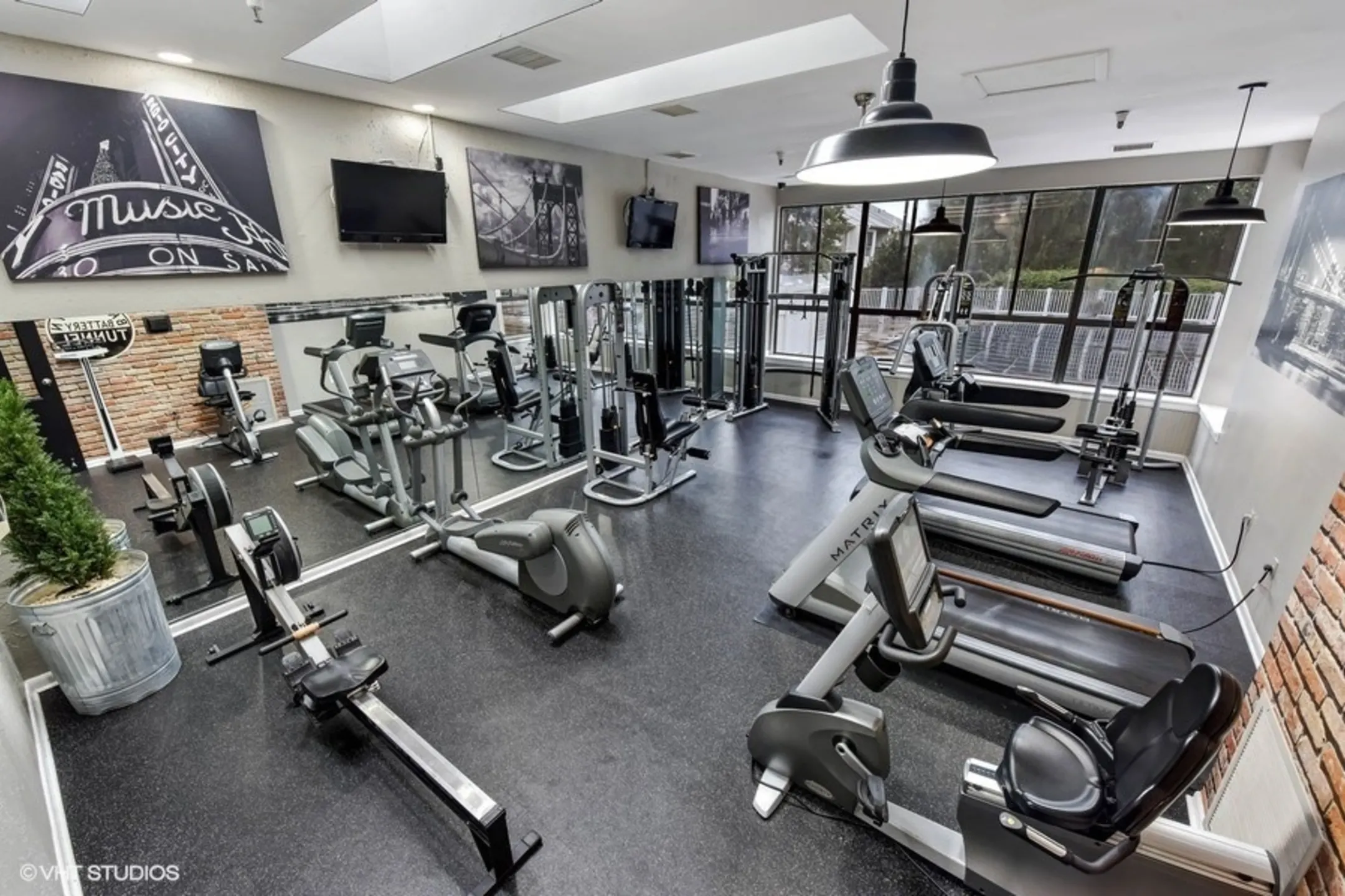 Fitness Weight Room - Residences At The Manor - Frederick, MD