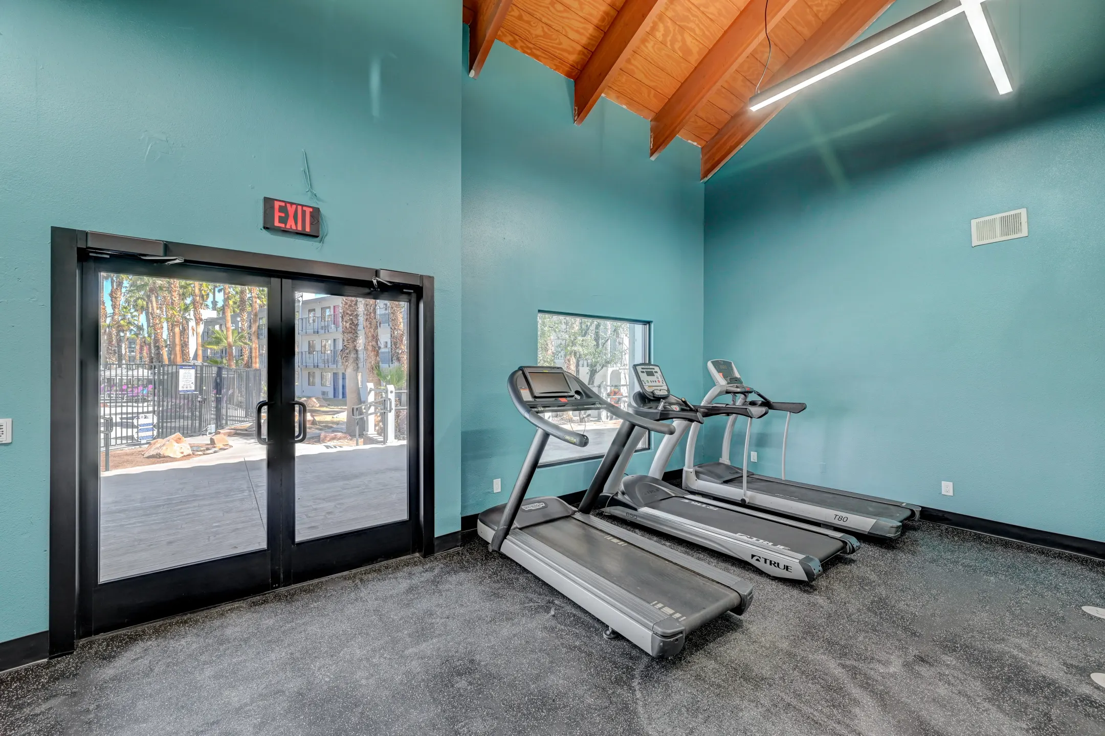 Fitness Weight Room - The Harmon at 370 - Las Vegas, NV