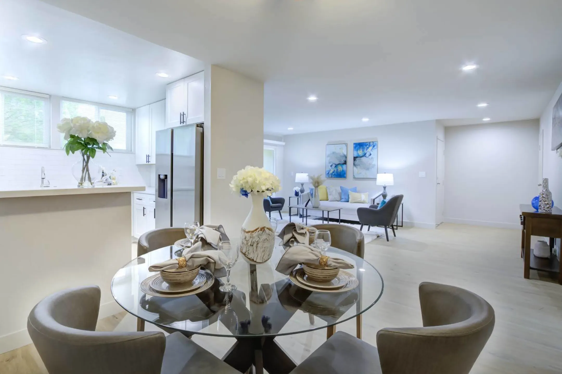 Dining Room - Crestview Apartments - Belmont, CA