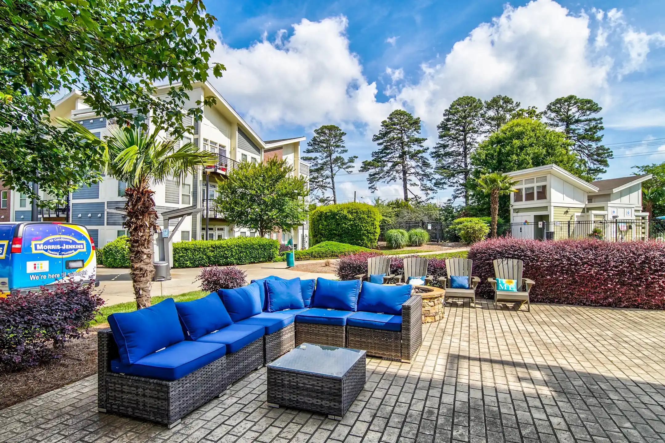 Patio / Deck - The Vyne on Central - Charlotte, NC