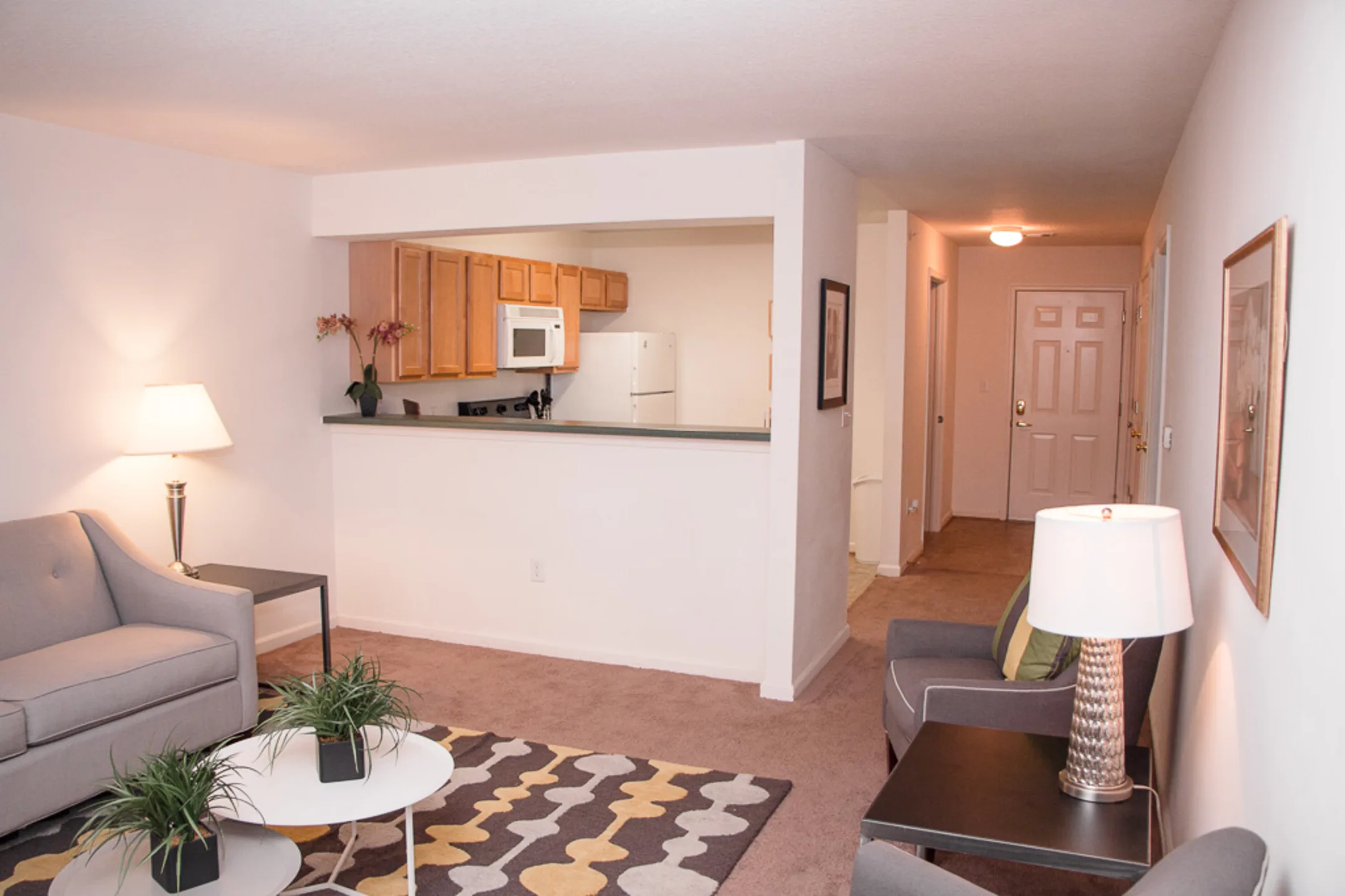 Living Room - The Vistas at Dreaming Creek - Lynchburg, VA