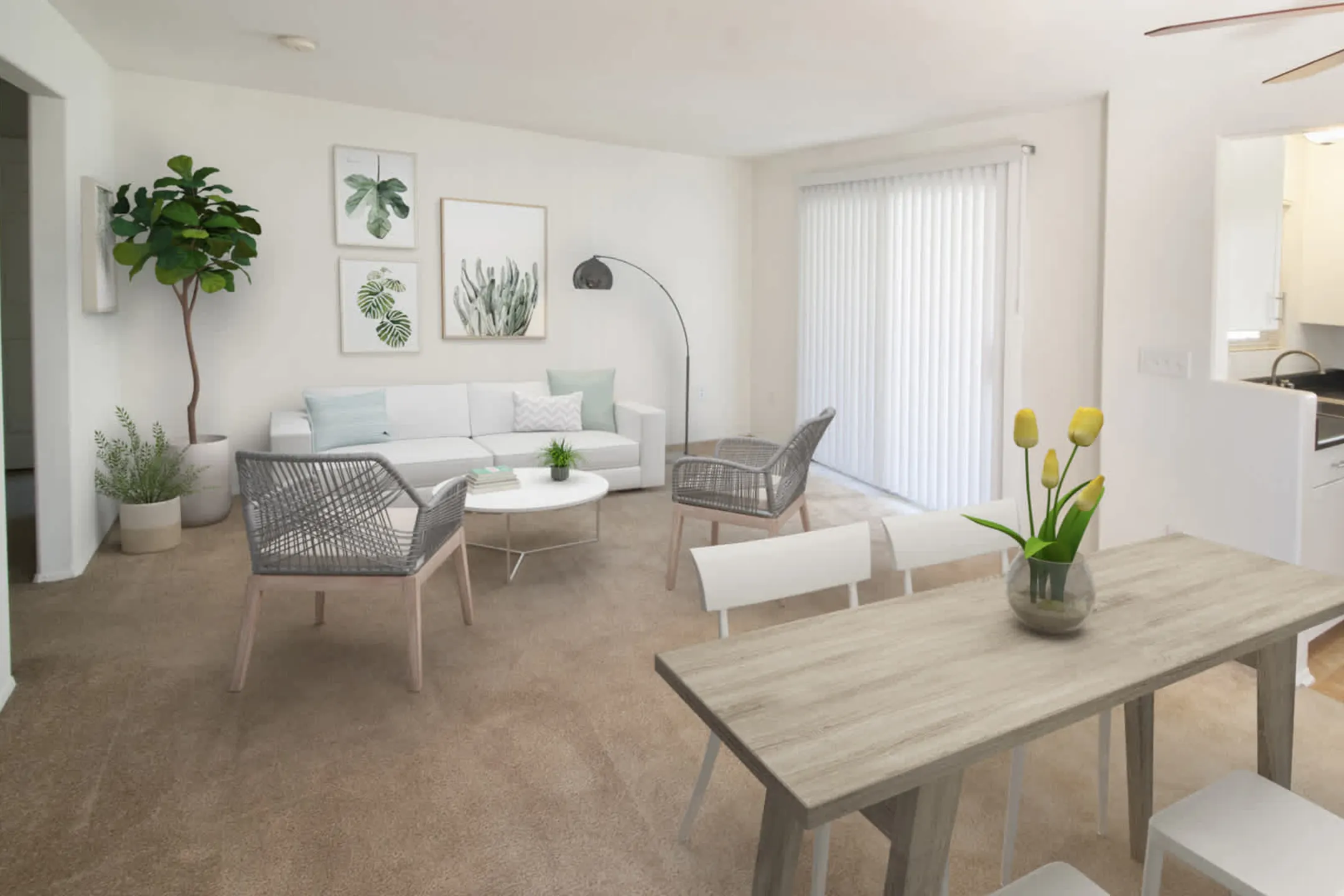 Living Room - Ridgewood Village - San Diego, CA