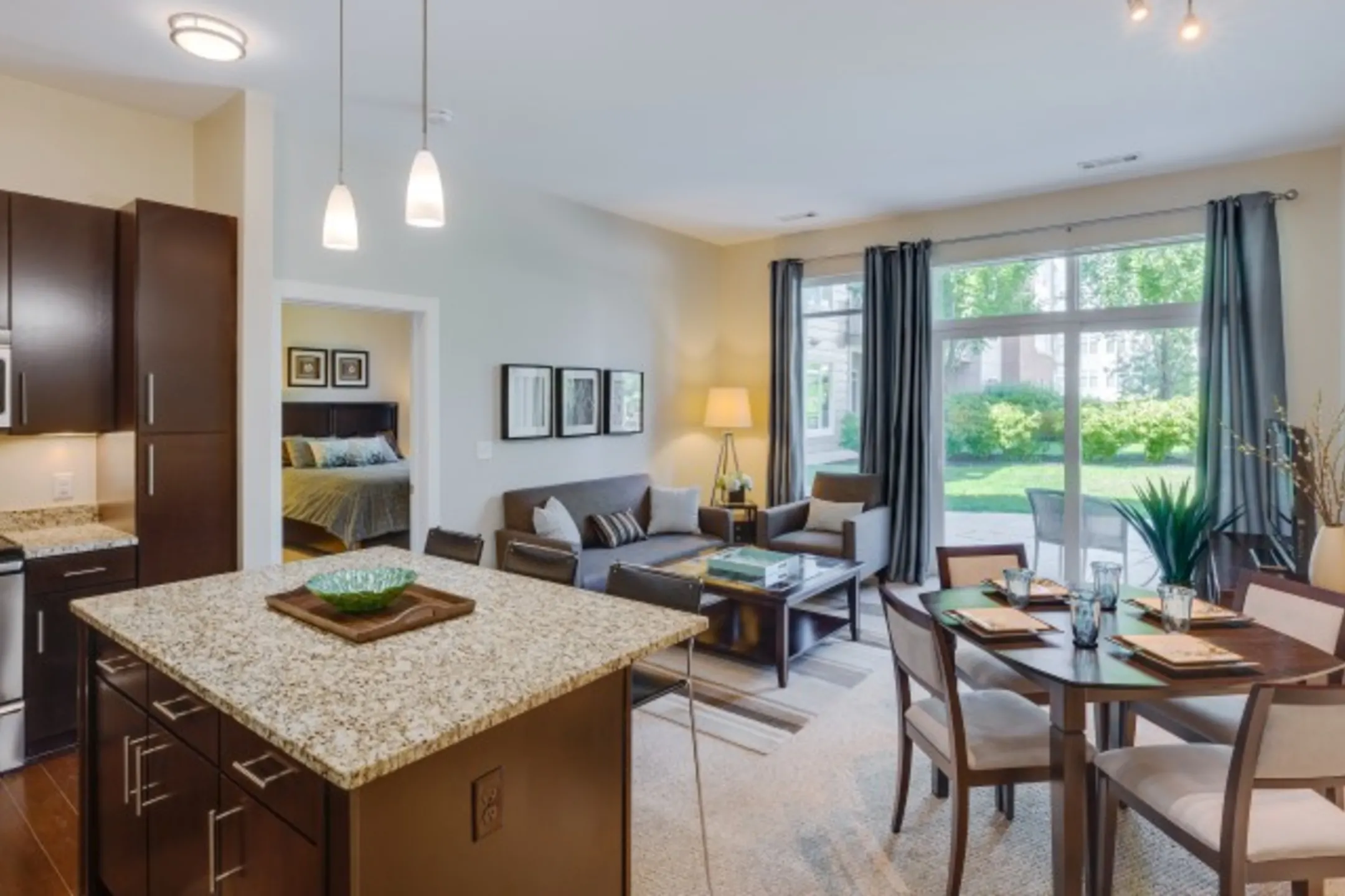 Dining Room - The Residences at Rivers Edge - Medford, MA