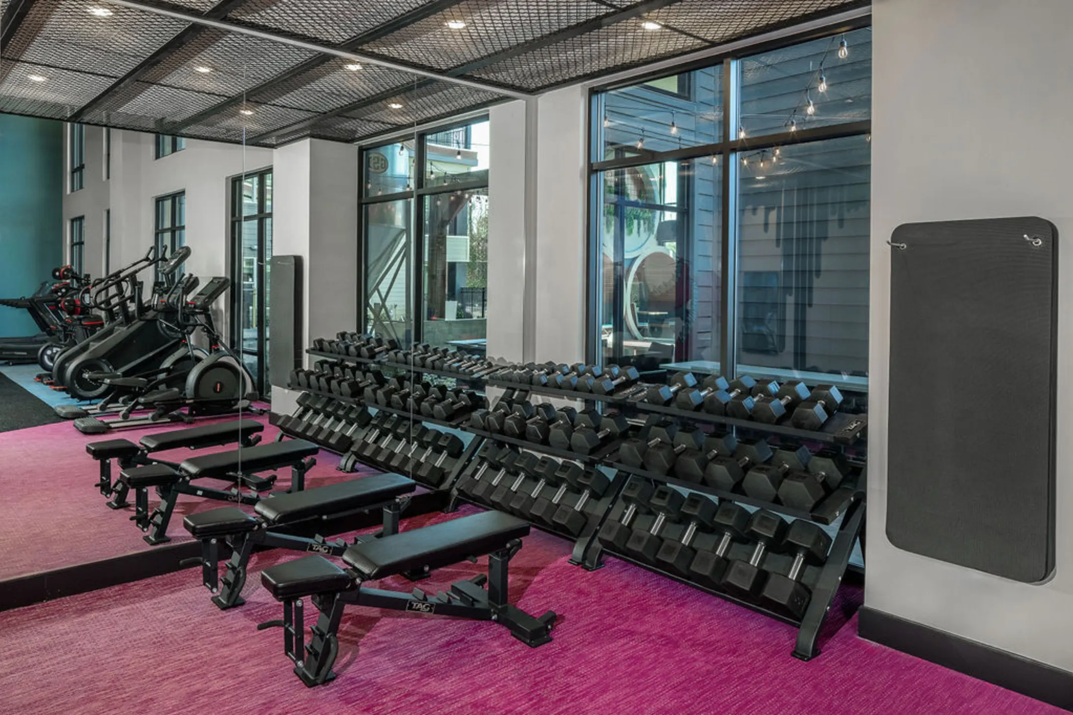 Fitness Weight Room - Broadstone Craft Apartments - Charlotte, NC