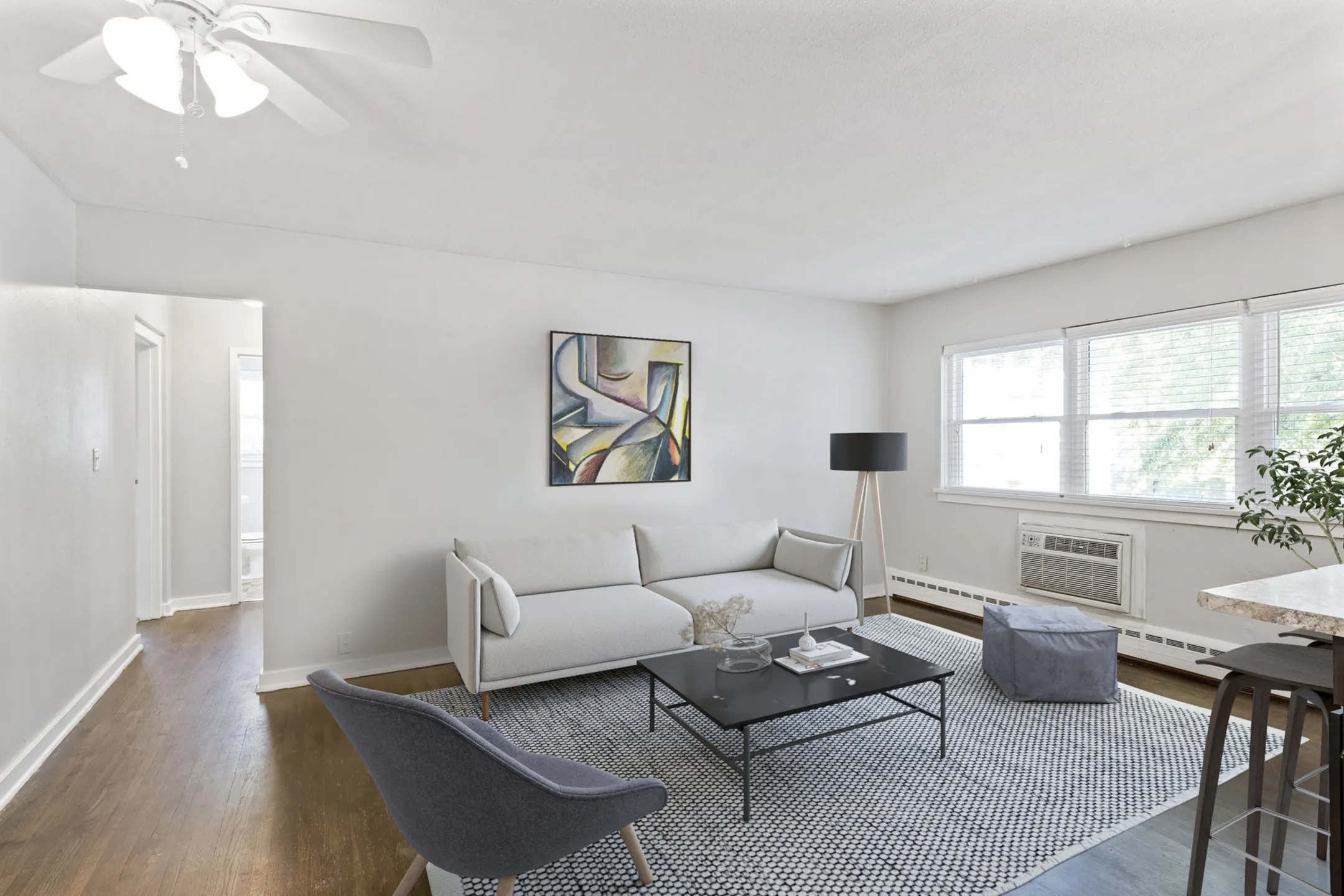 Living Room - Minikahda Court Apartments - Saint Louis Park, MN