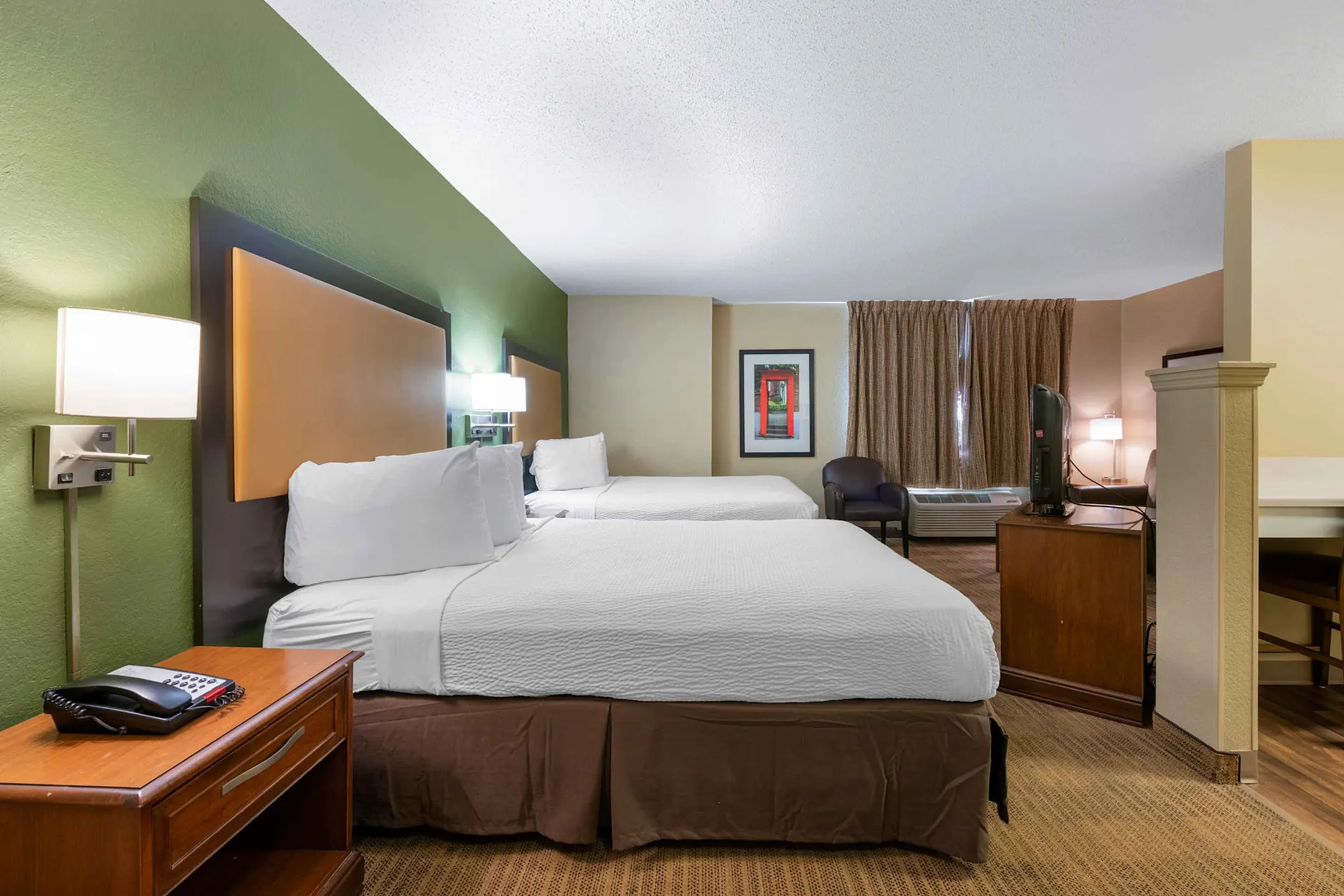 Bedroom - Furnished Studio - West Palm Beach Northpoint Corporate Park - West Palm Beach, FL