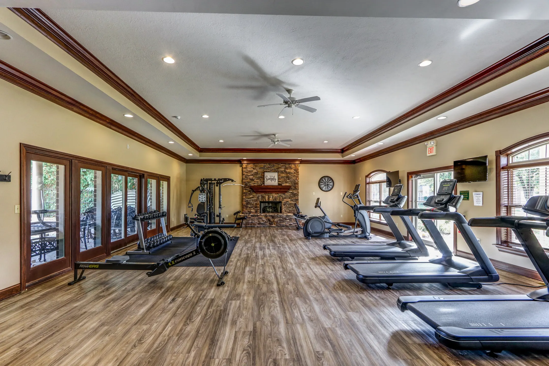 Fitness Weight Room - Waterford Place Apartments & Villas - Sheffield Village, OH
