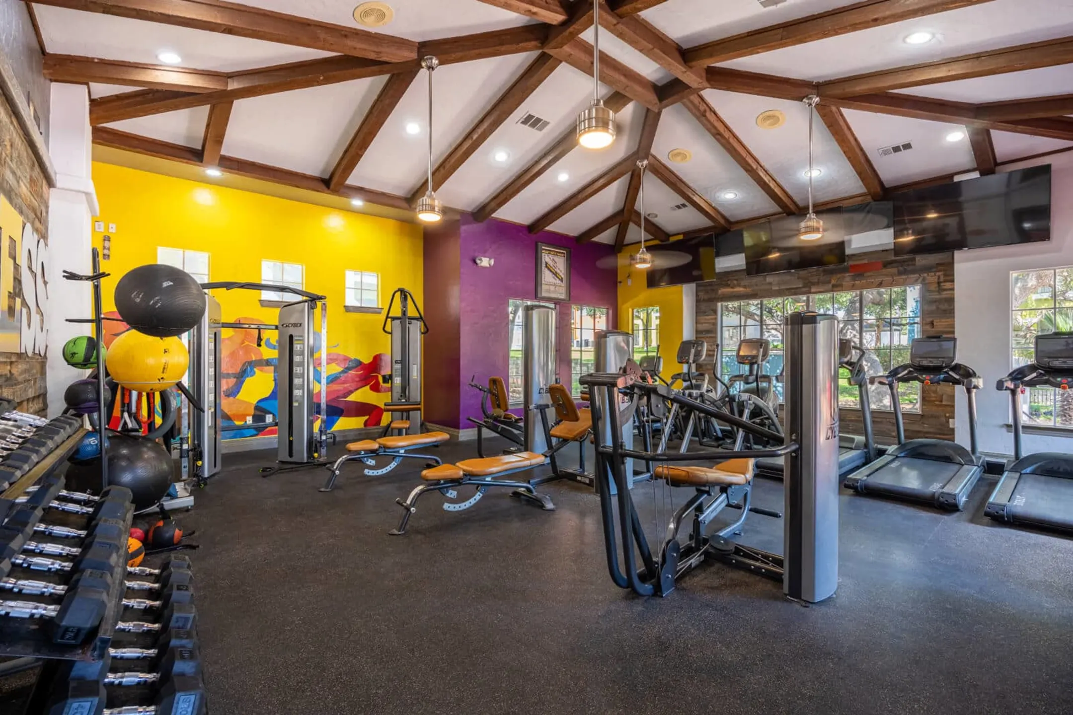Fitness Weight Room - Reserve at Canyon Creek - San Antonio, TX