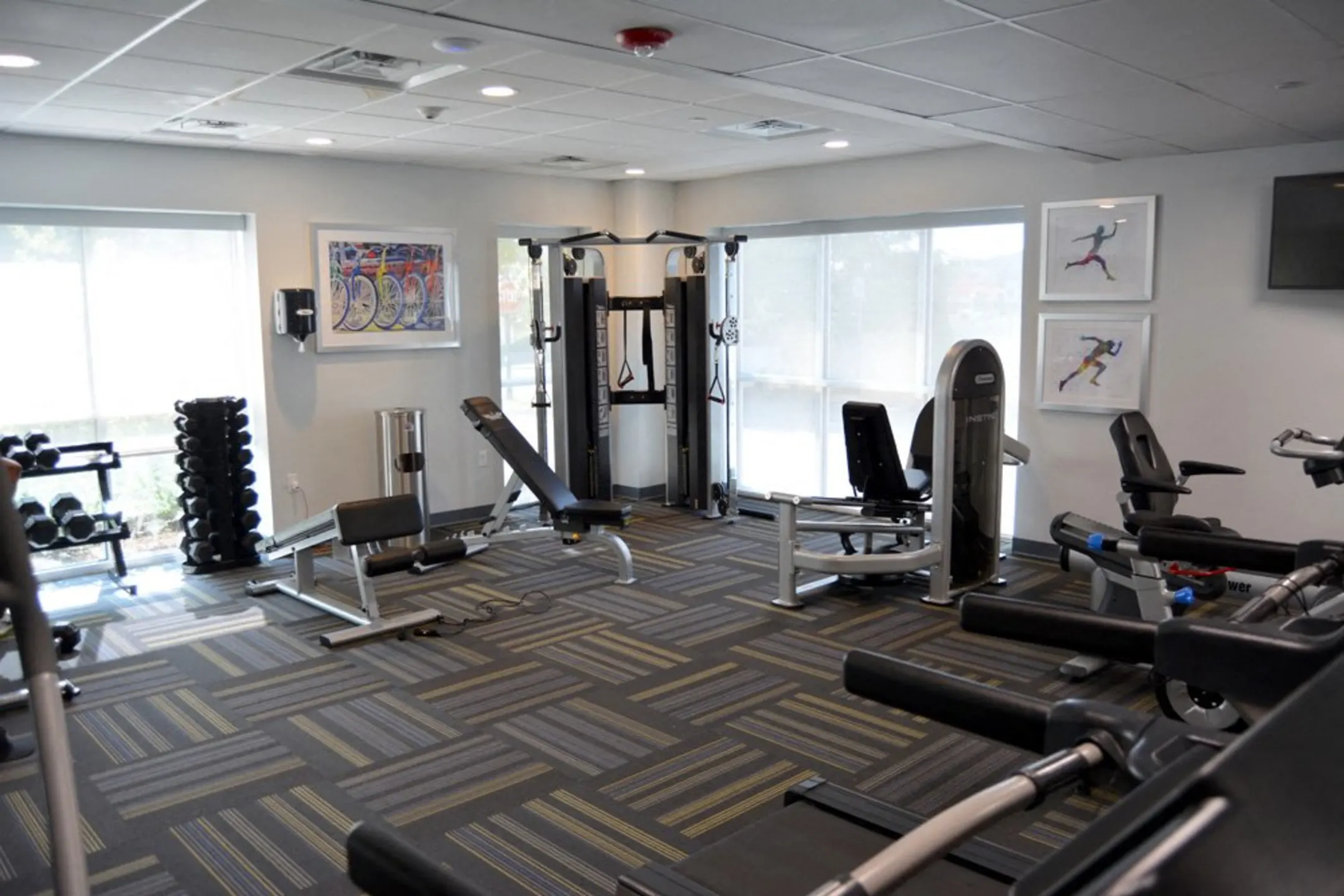 Fitness Weight Room - Parkside Commons - Chelsea, MA