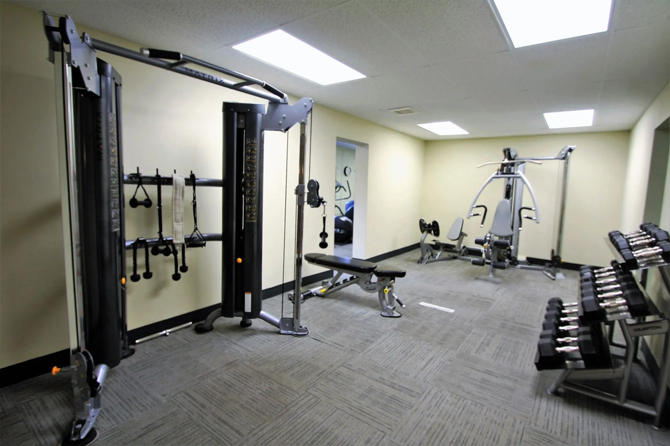 Fitness Weight Room - Eagle Ridge Apartments - Maple Grove, MN