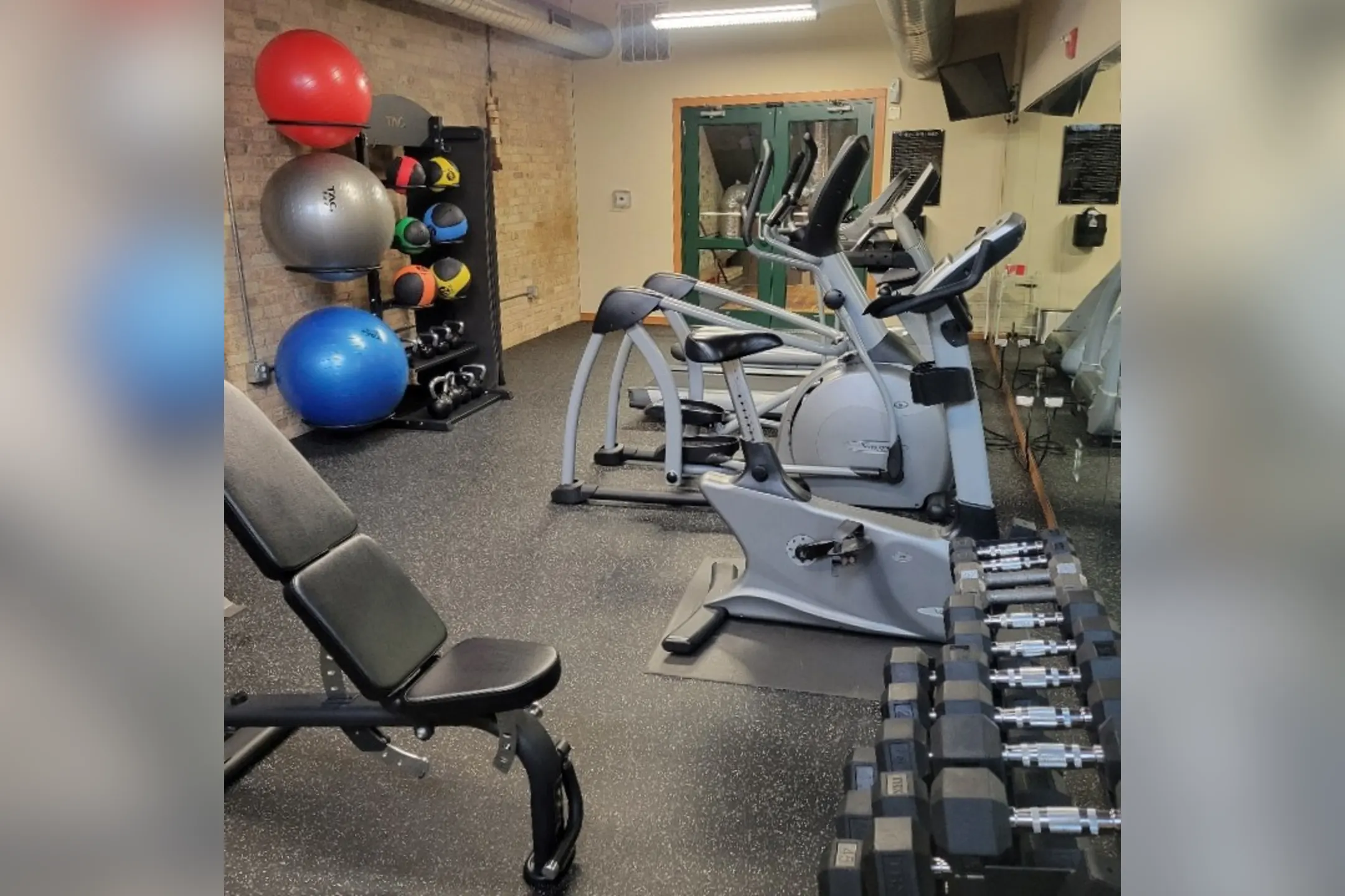 Fitness Weight Room - Historic Fifth Ward Lofts - Milwaukee, WI