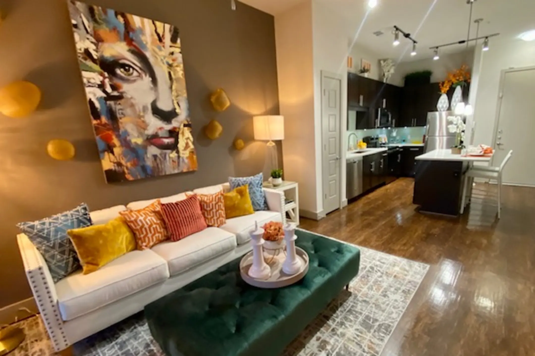 Living Room - Heights West End - Houston, TX