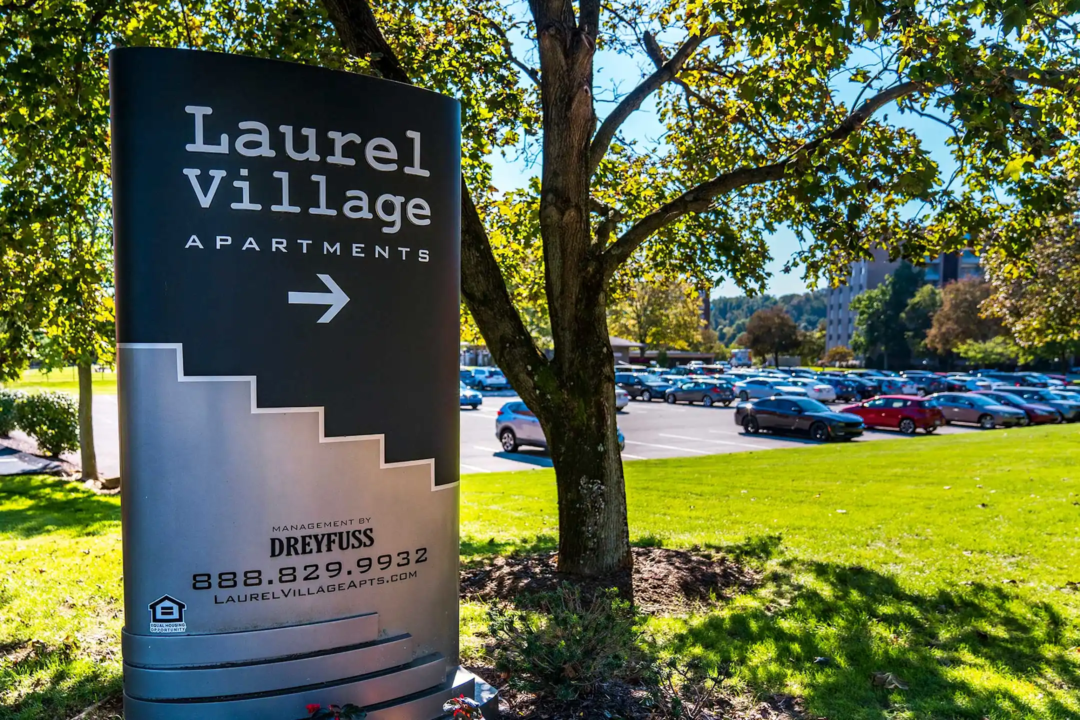 Community Signage - Laurel Village Apartments - Pittsburgh, PA