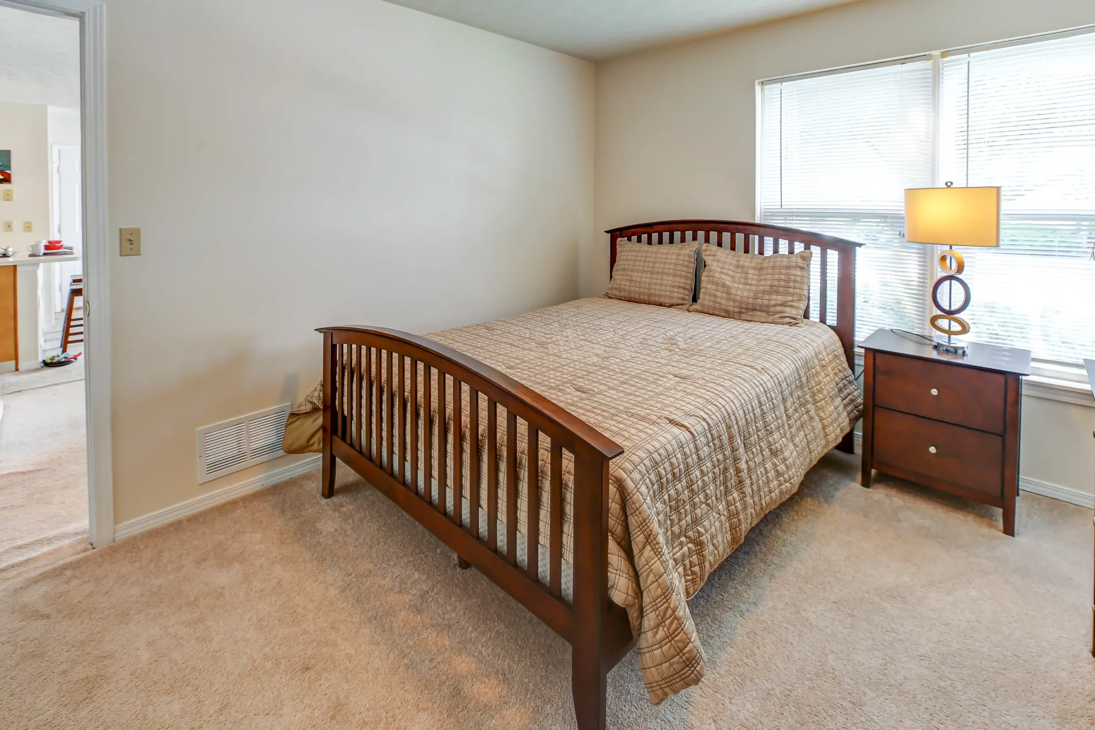 Bedroom - Millennium Apartments & Townhomes - Bloomington, IN