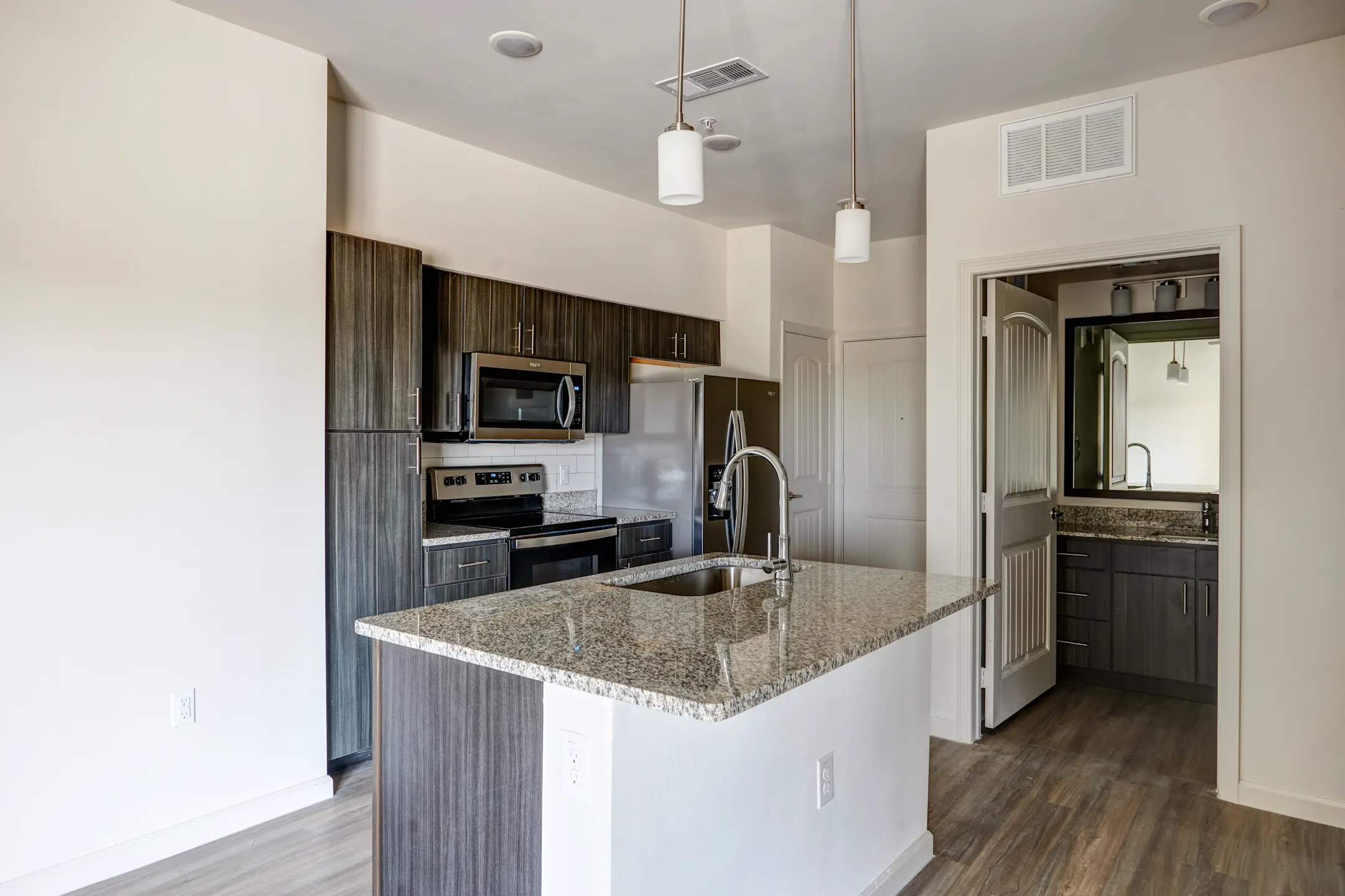 Kitchen - Delco Flats - Austin, TX