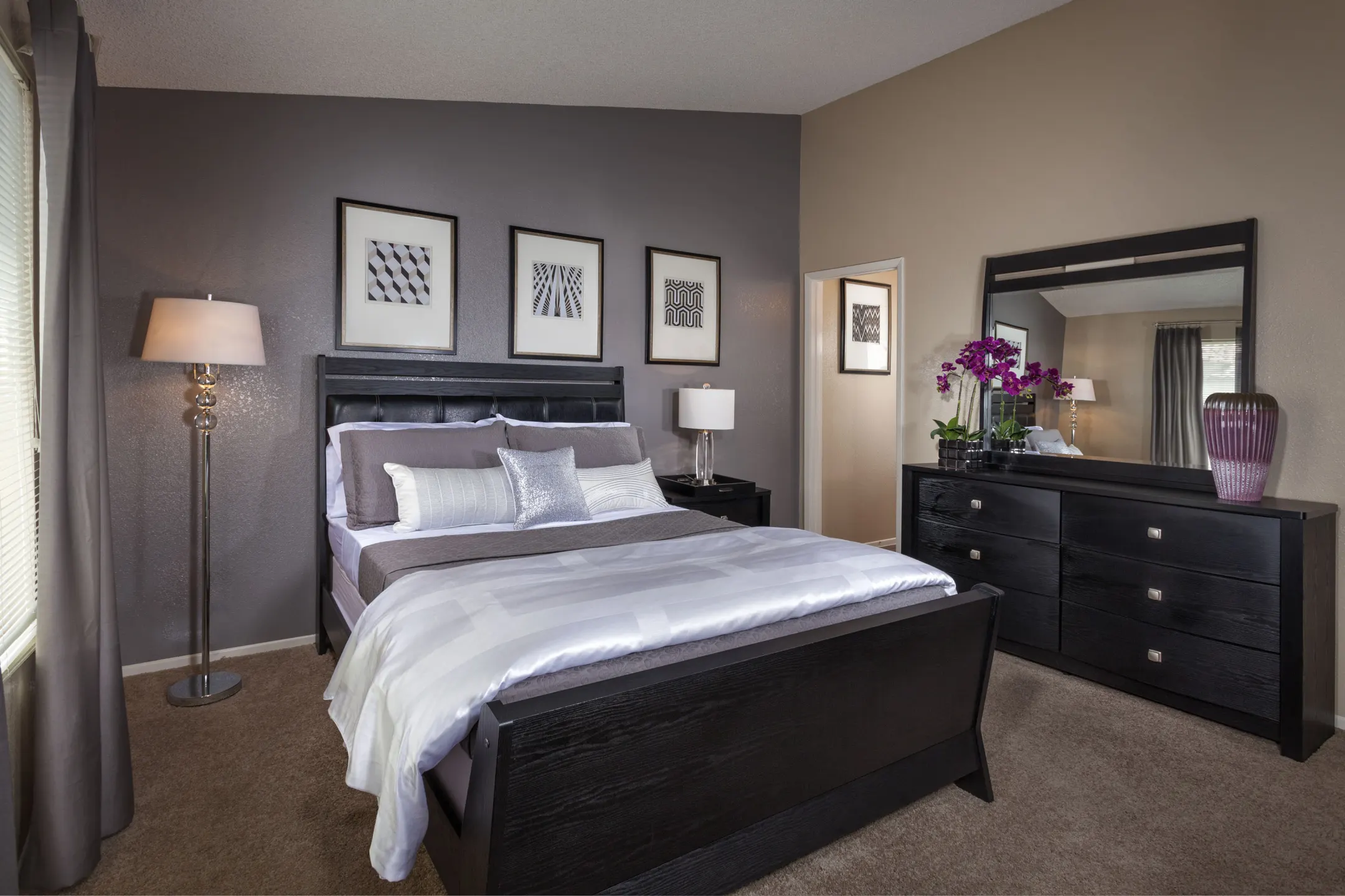 Bedroom - Sahara West Town Homes & Apartments - Las Vegas, NV