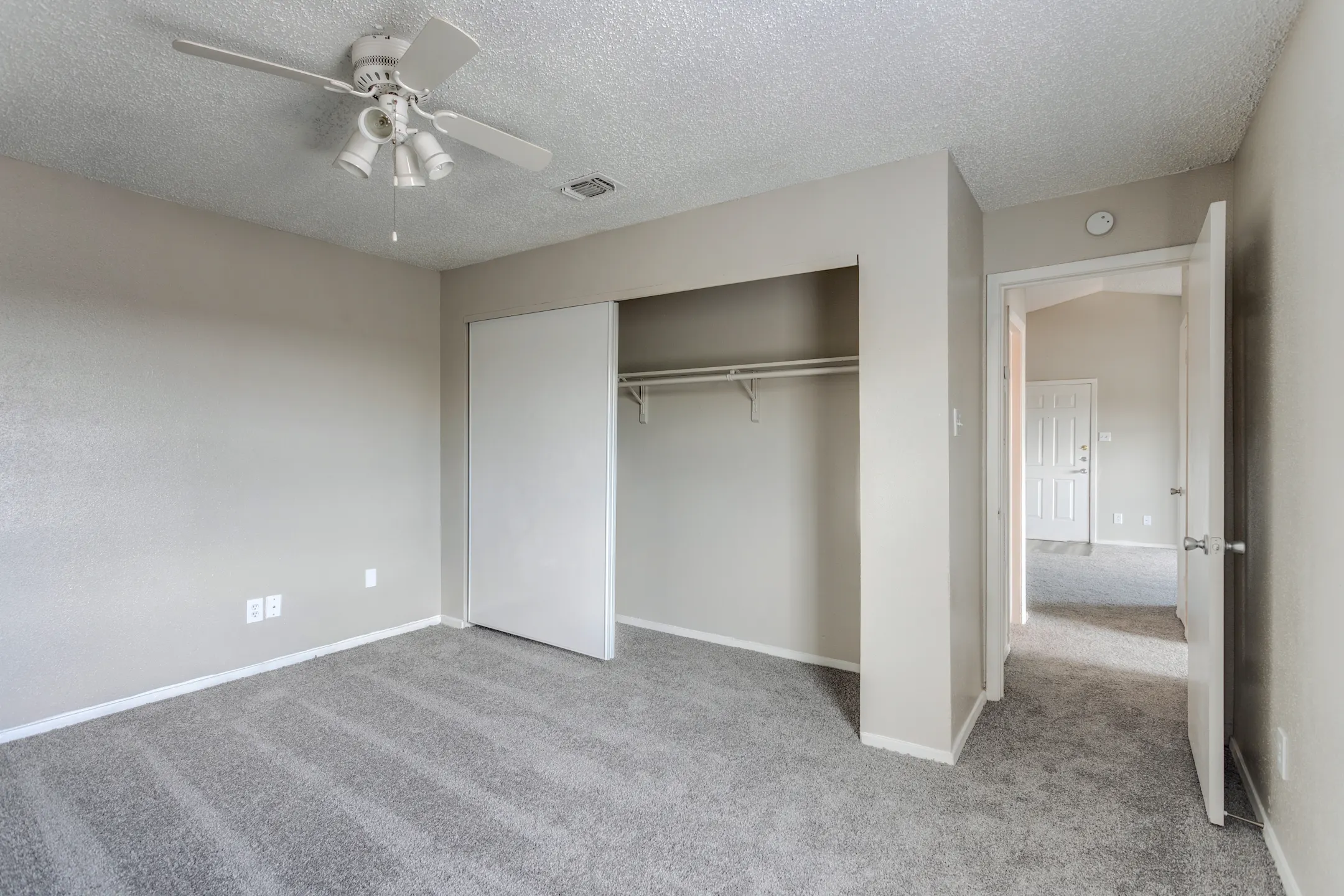 Bedroom - Peppermill Apartments - Universal City, TX