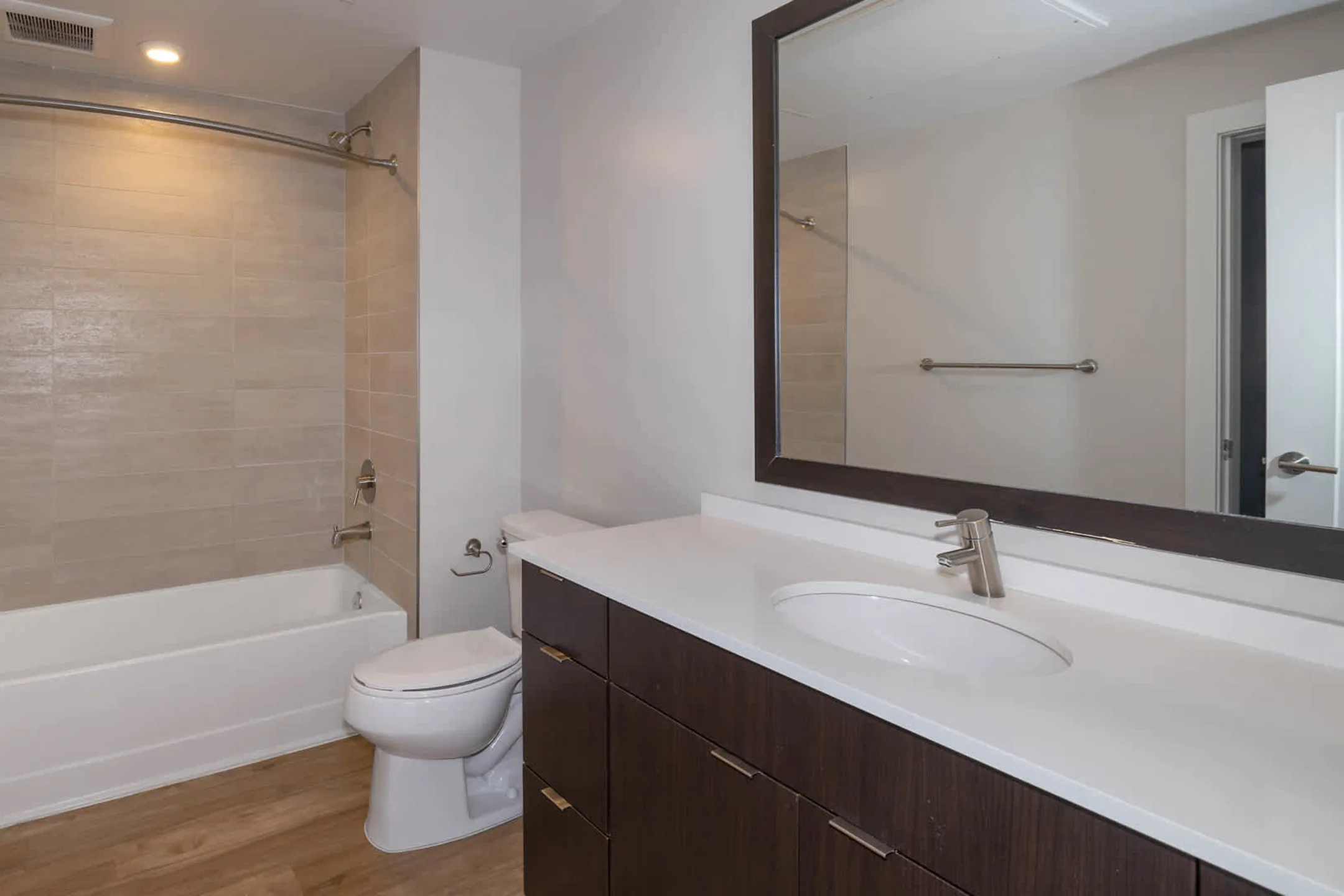 Bathroom - Theo Apartments - Denver, CO