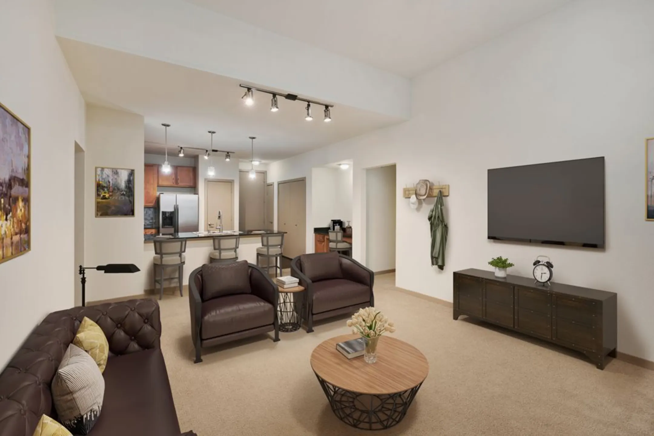 Living Room - Camden Design District - Dallas, TX