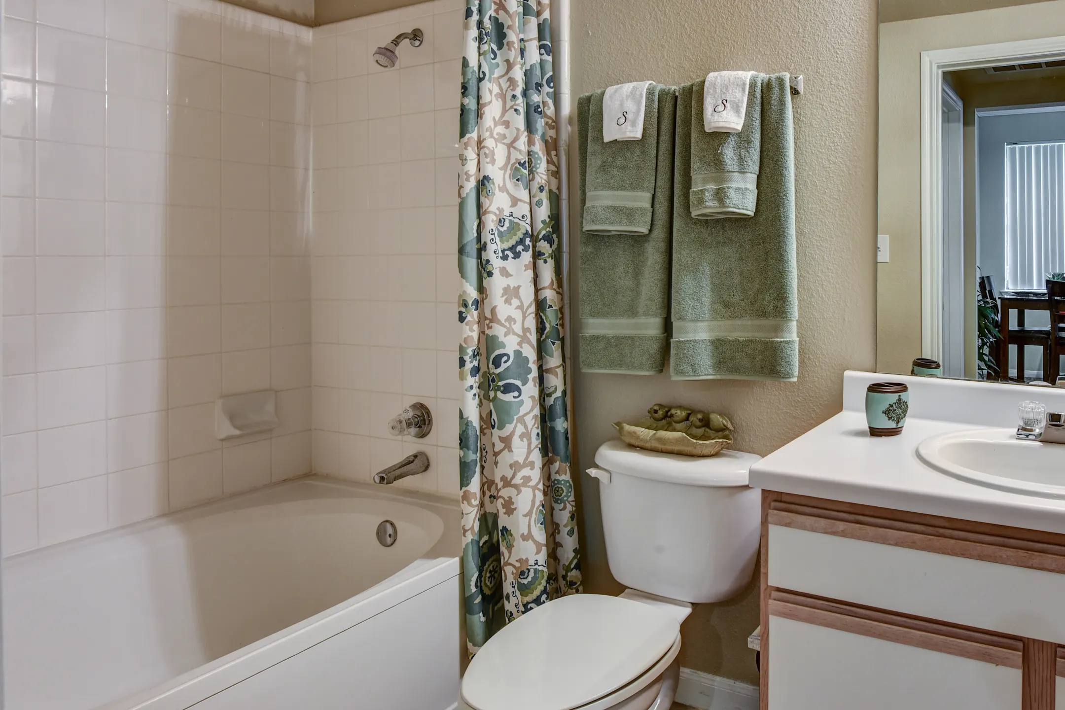 Bathroom - Saddle Brook Apartments - Waco, TX