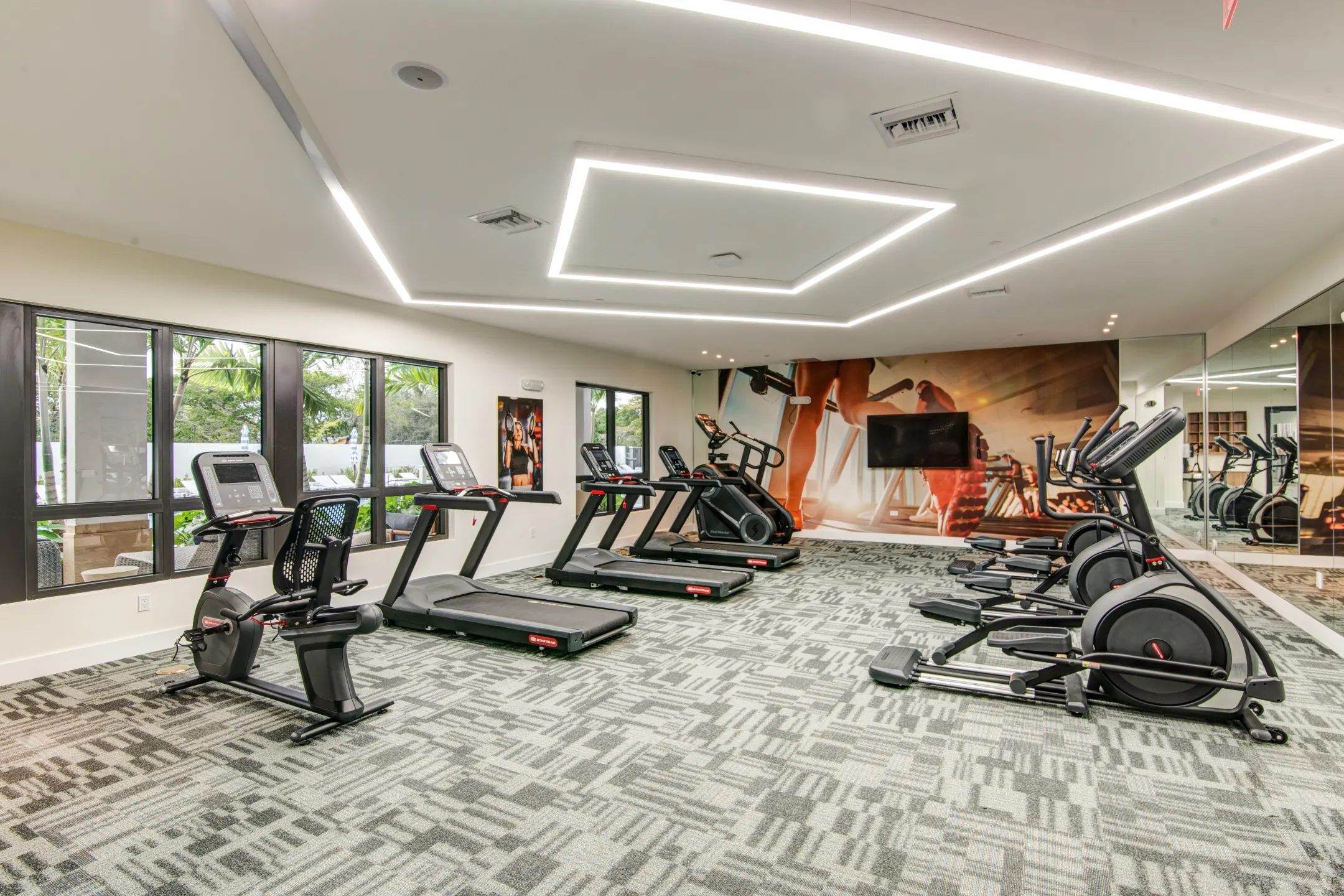 Fitness Weight Room - Westgate on University - Lauderhill, FL