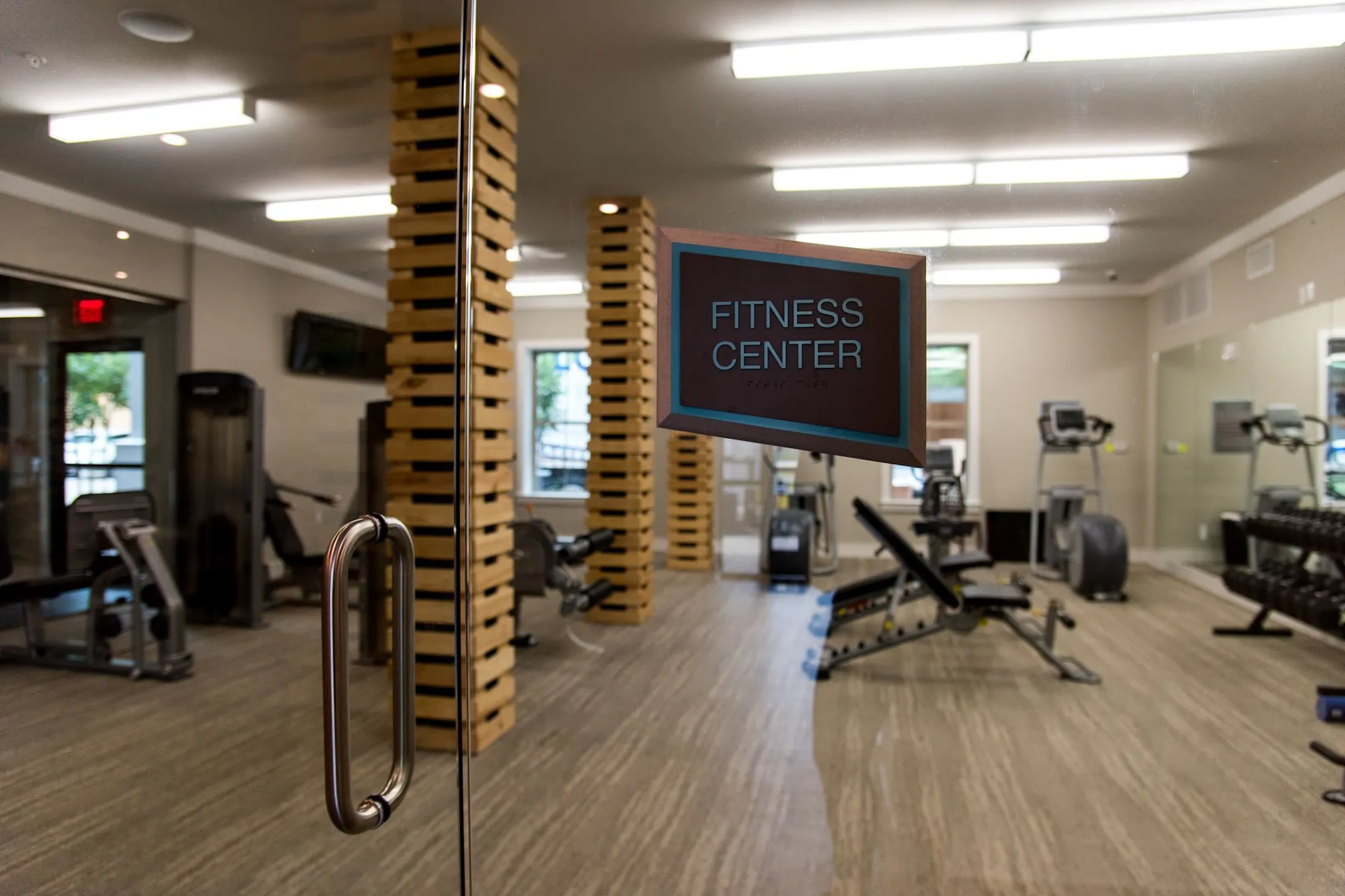 Fitness Weight Room - The Reserve on Bayou Desiard - Monroe, LA