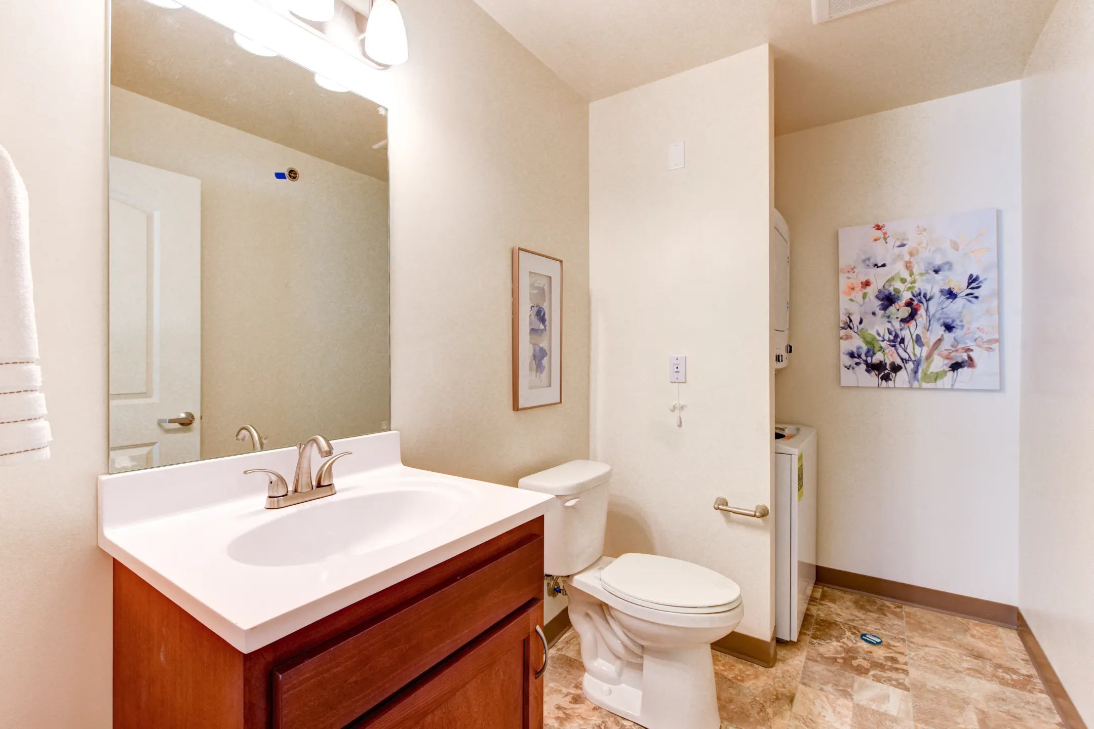 Bathroom - Kings Pointe Senior Apartments - Sylvania, OH