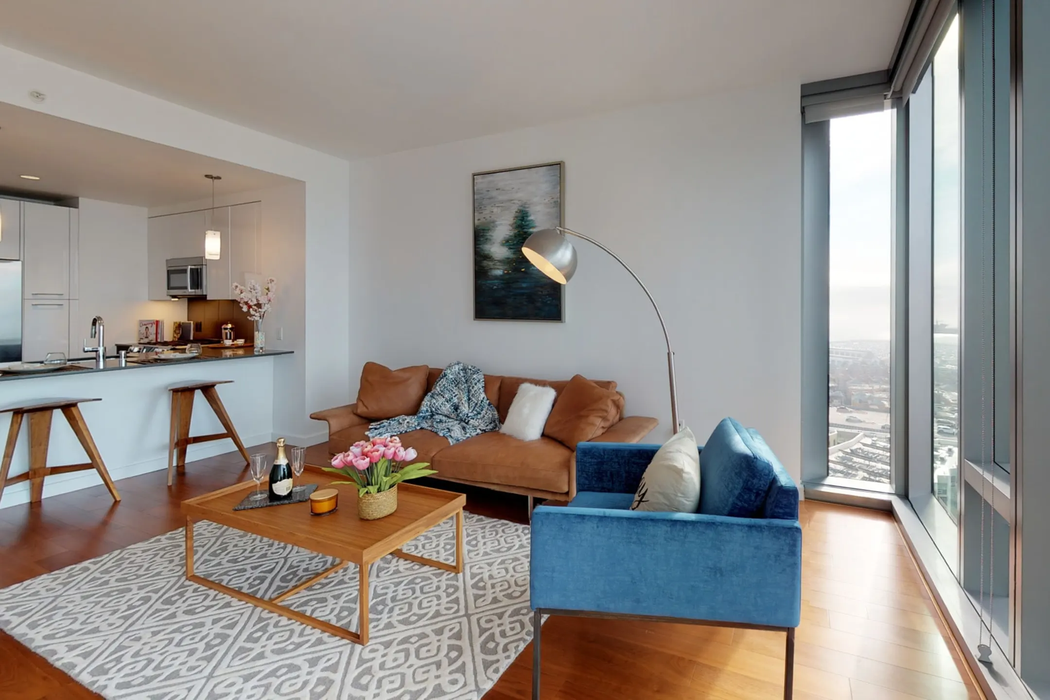 Living Room - 399 Fremont - San Francisco, CA